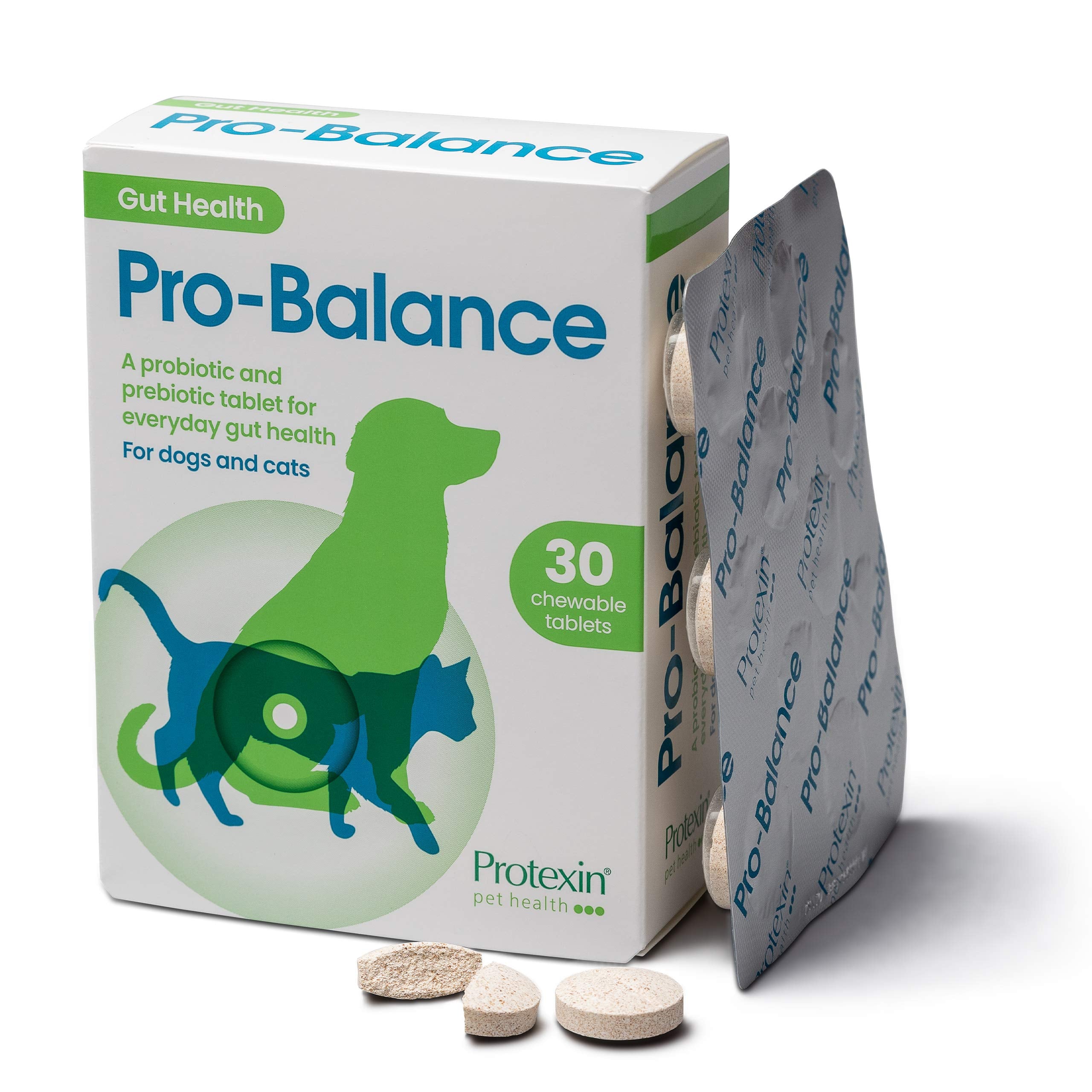 Protexin Pro-Balance Probiotic for Dogs and Cats - Daily Chewable Tablets for Digestive Health | 30 Count 5