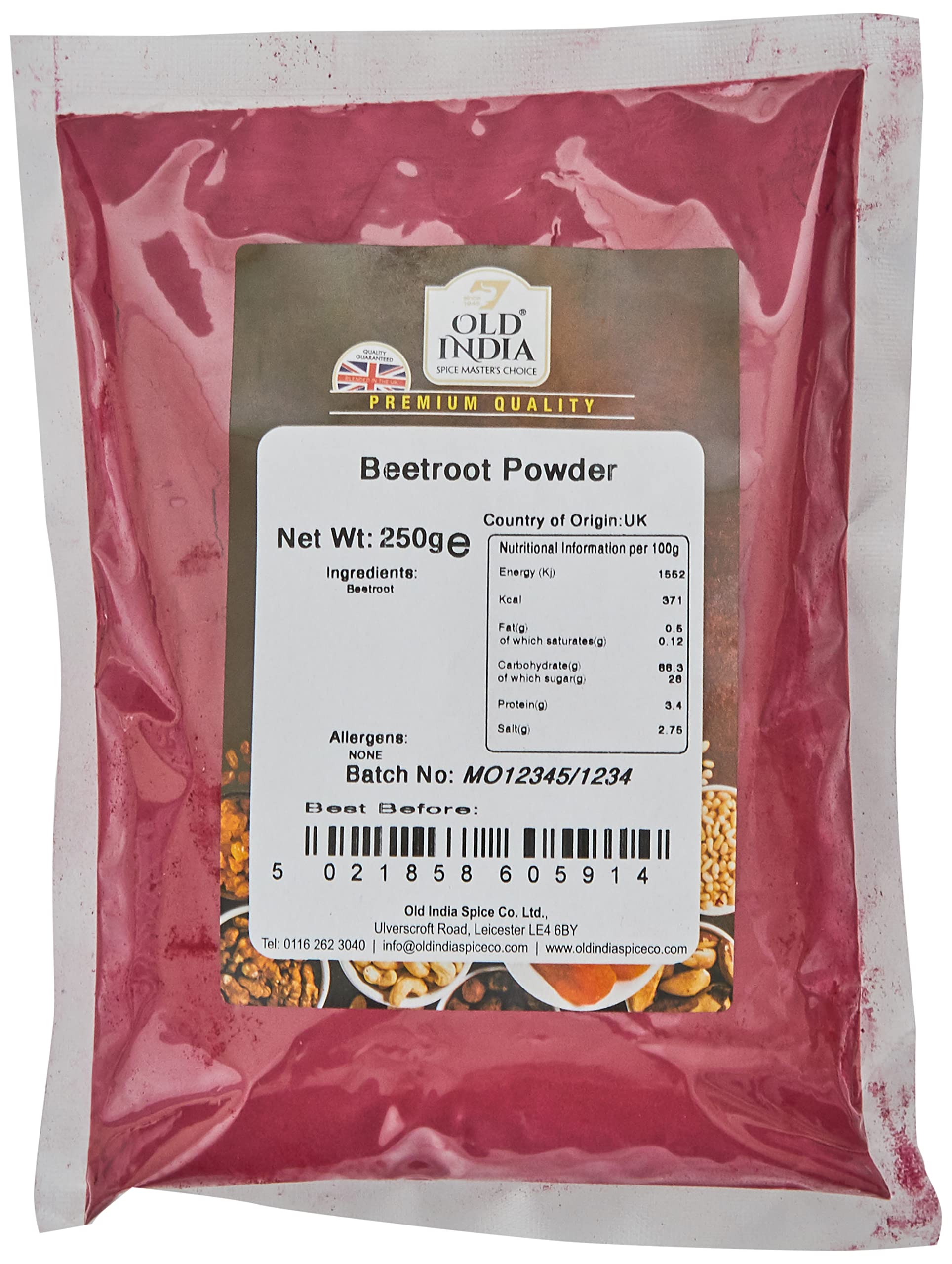Old India Beetroot Powder - 100% Natural & Additive Free | 250g 1