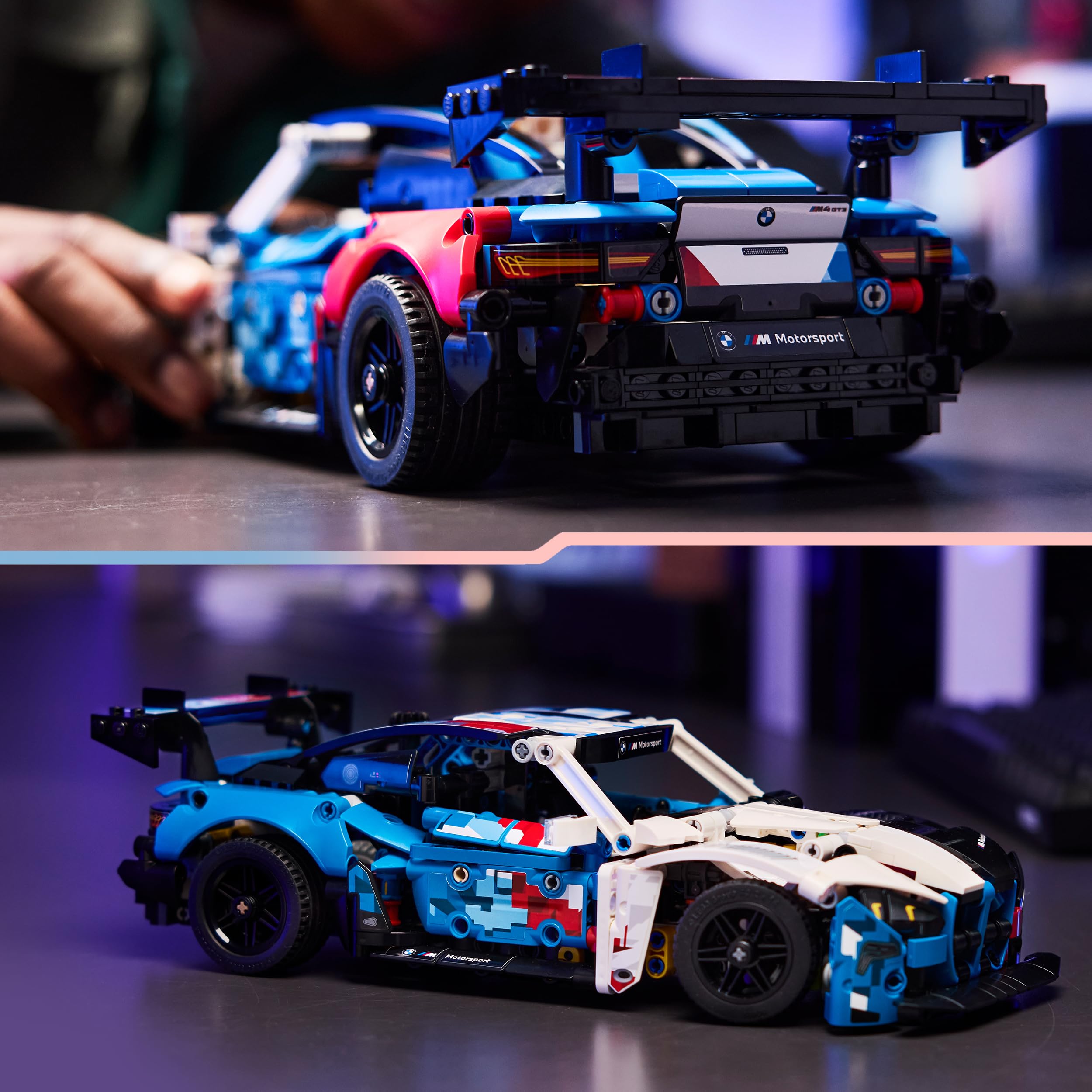 LEGO Technic BMW M4 GT3 EVO Race Car Toy Set 42226 | V6 Engine, Steering | Ages 11+ 5