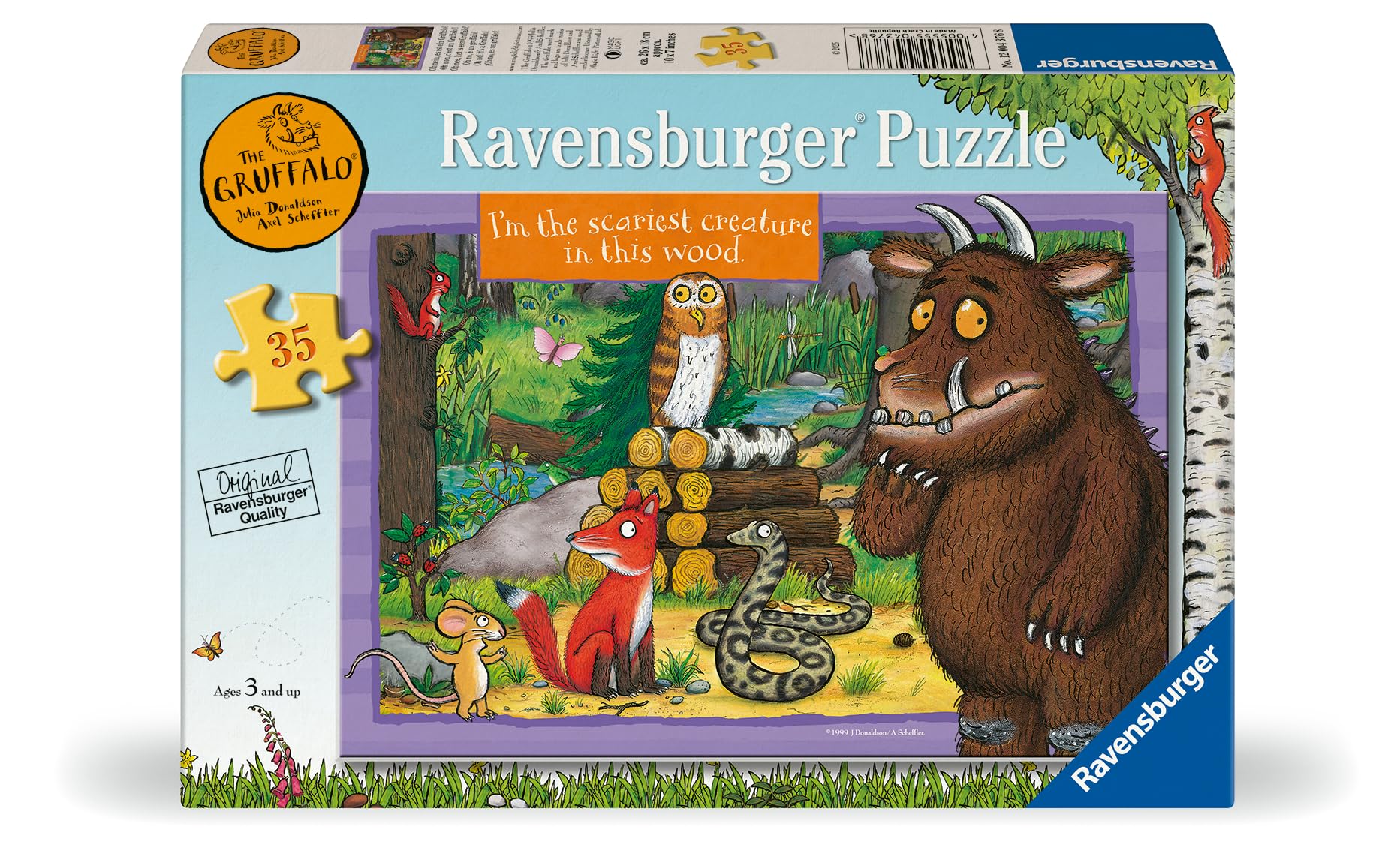 Ravensburger The Gruffalo 35 Piece Jigsaw Puzzle - Kids Ages 3+ 1