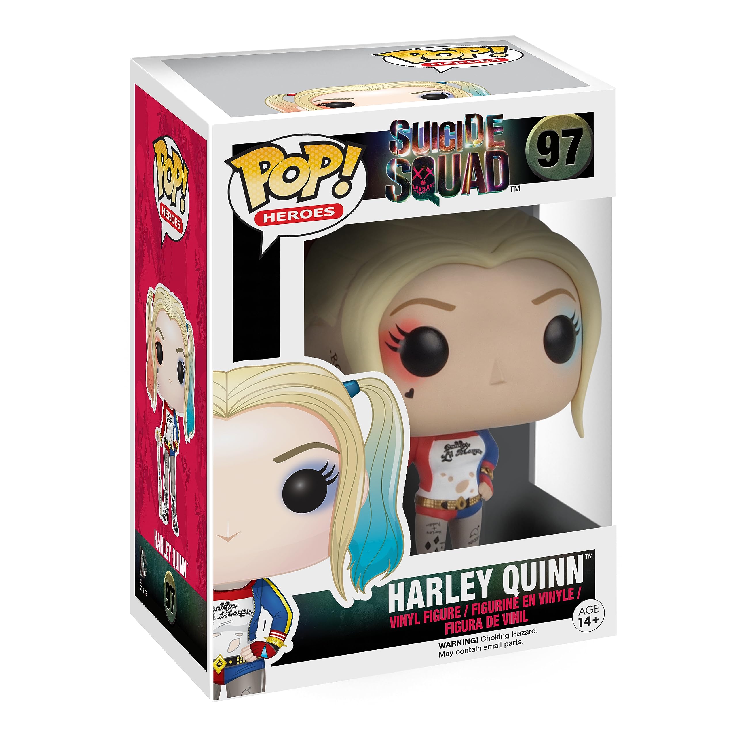 Funko POP! Movies: Harley Quinn - Suicide Squad Collectable Vinyl Figure | 3.75 Inches