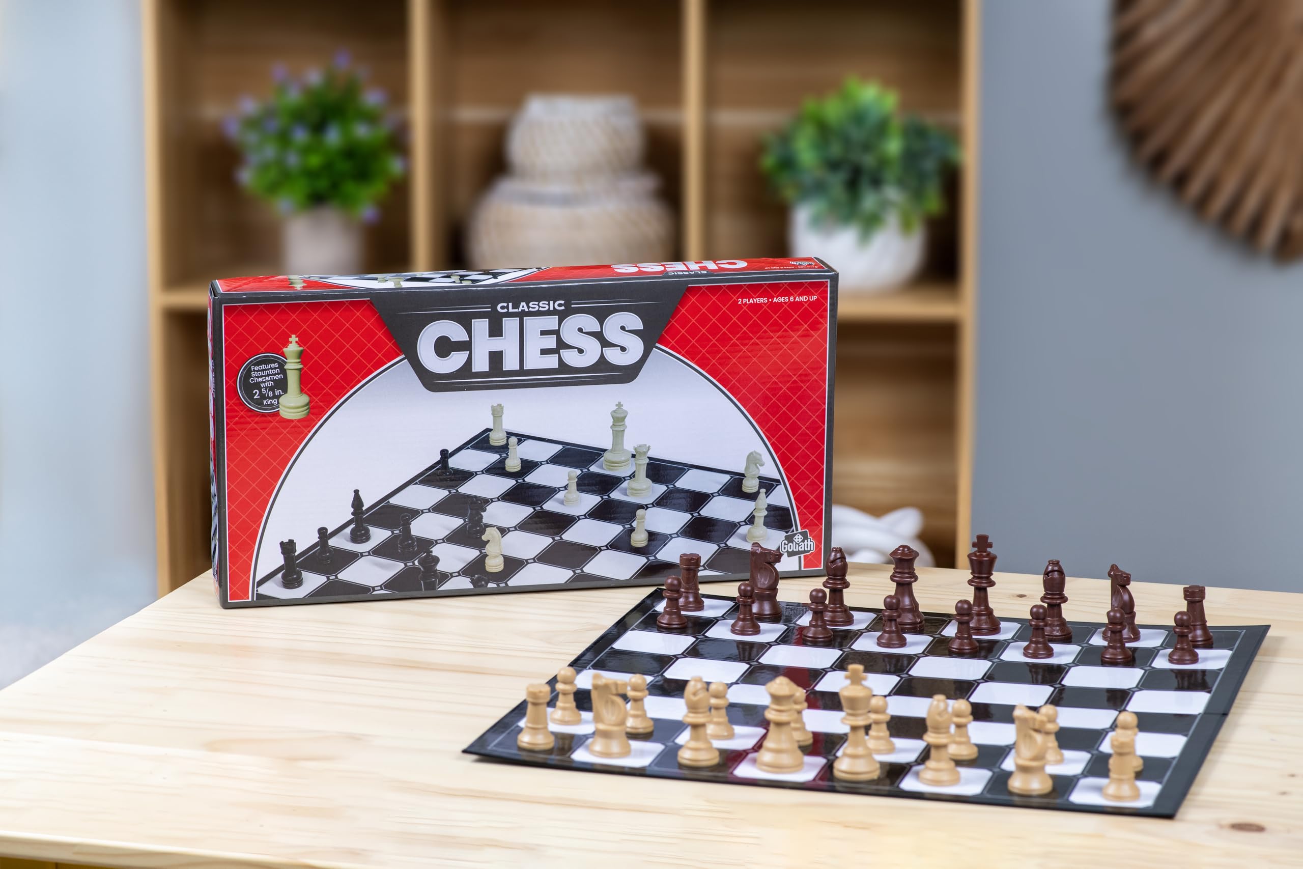 Goliath Classic Chess Set - Family Edition Strategy Game | Plastic | 2 Players 3