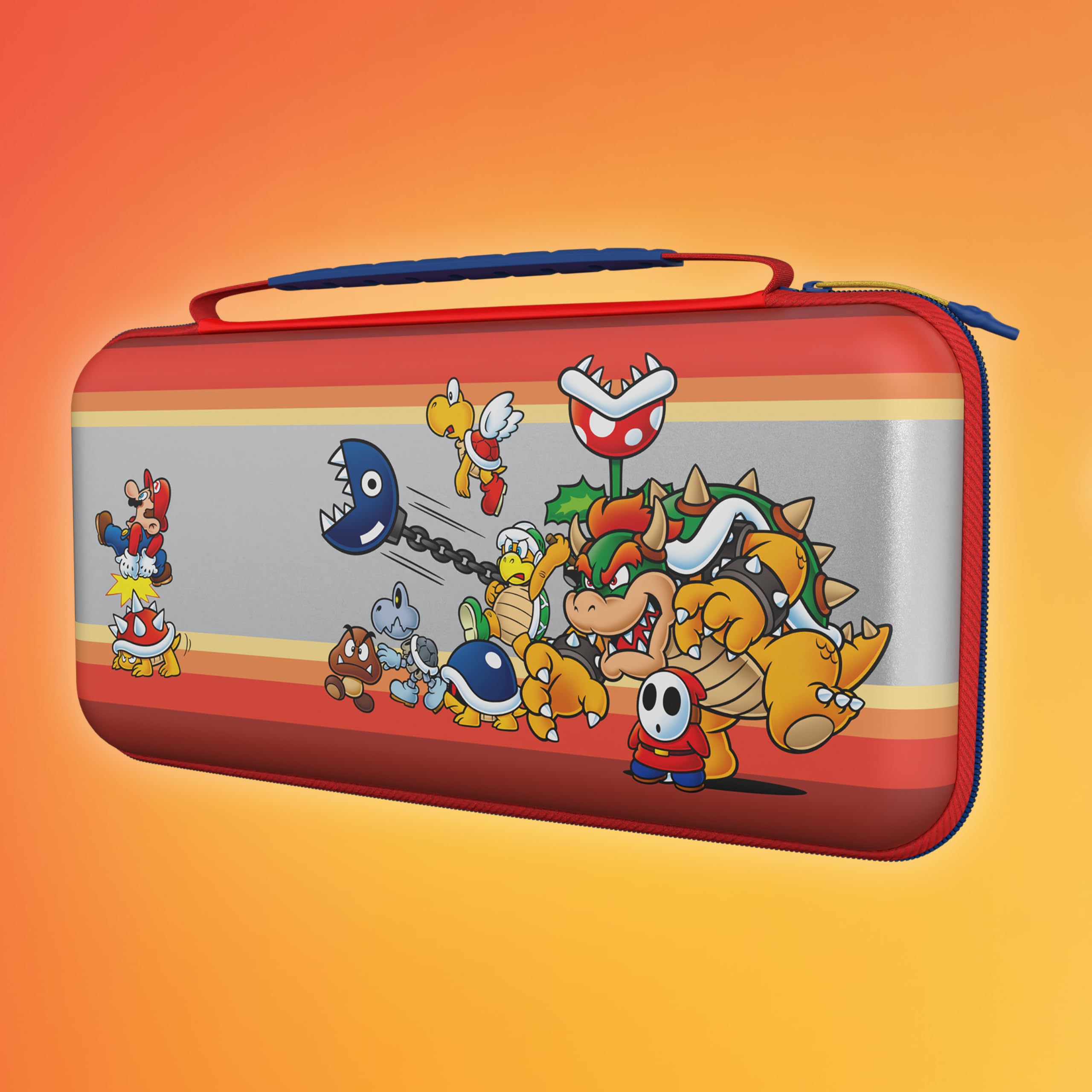 Turtle Beach PlayTrek Travel Case - Koopa Troop Edition | Glow-in-the-Dark Artwork | For Nintendo Switch 2/Switch/OLED