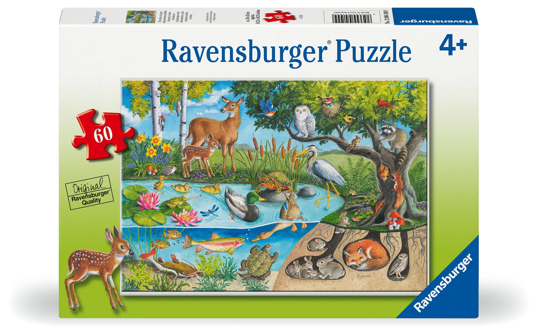 Ravensburger Animals Above & Below Jigsaw Puzzle - 60 Pieces | Ages 4+ | 36x26cm 6