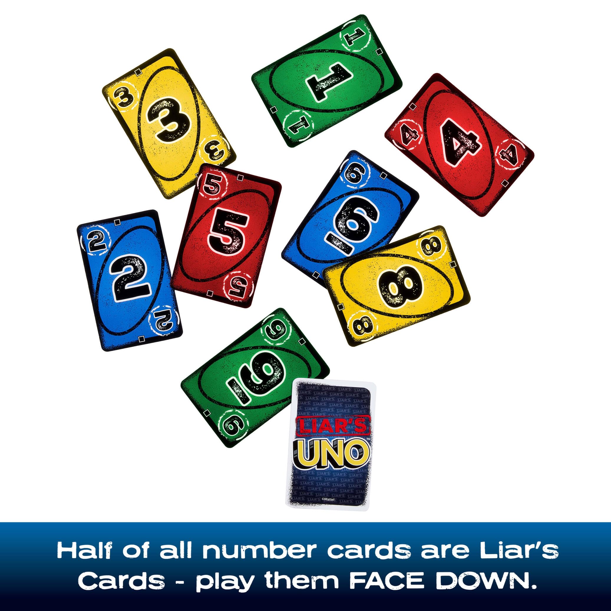 Mattel Games UNO Liar's Card Game - Ages 7+, 2-10 Players, Includes 112 Cards 4