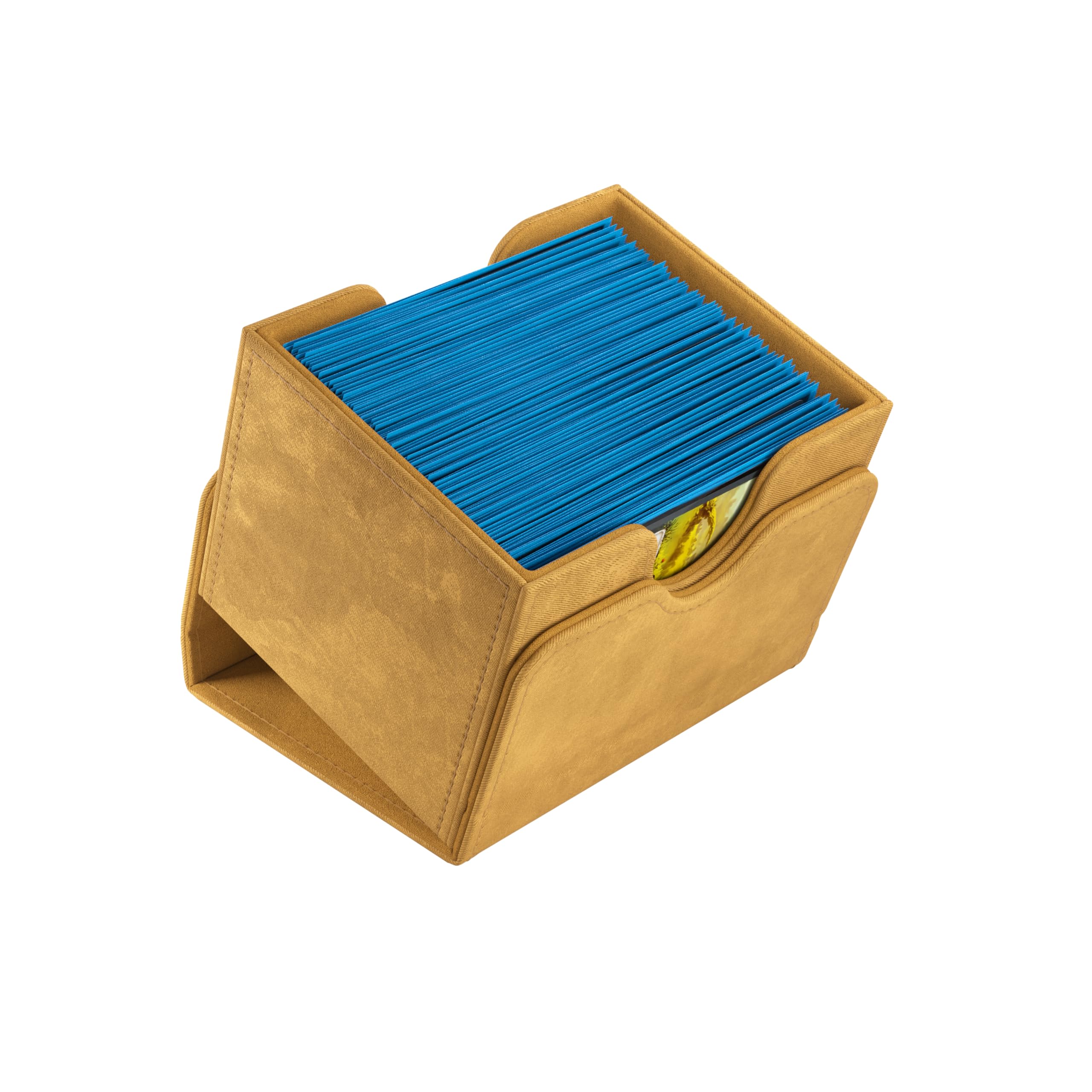 Gamegenic Sidekick 100+ XL Convertible Deck Box | Holds 100 Double-Sleeved Cards | Sand Color | GGS20199ML 5
