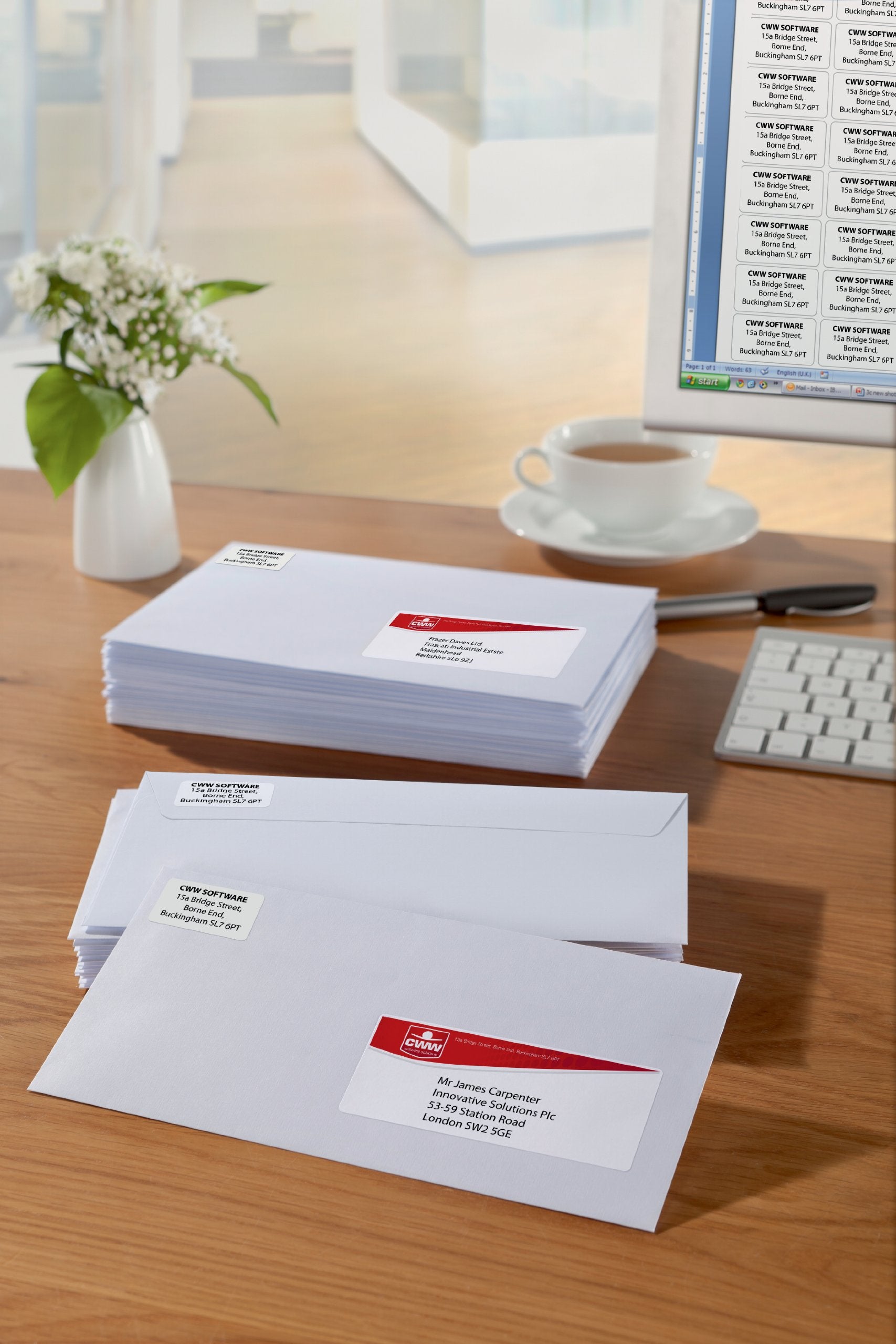 AVERY Smudge Free Printable Address Labels for Inkjet Printers | 63.5 x 38.1 mm | 210 Labels 5