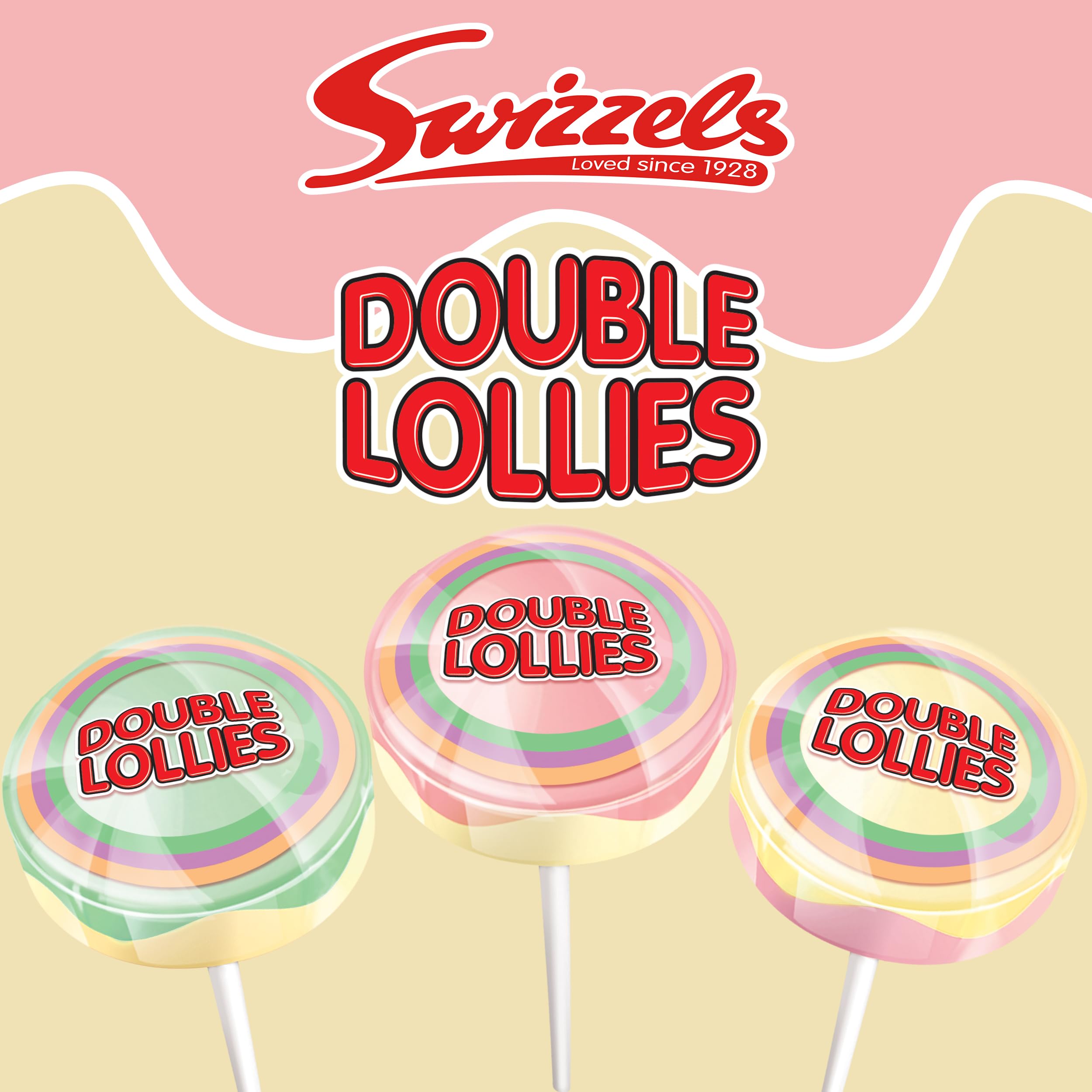 Swizzels – Double Lollies Süßigkeitenspenderbox (100 Lutscher, veganfreundlich) 6