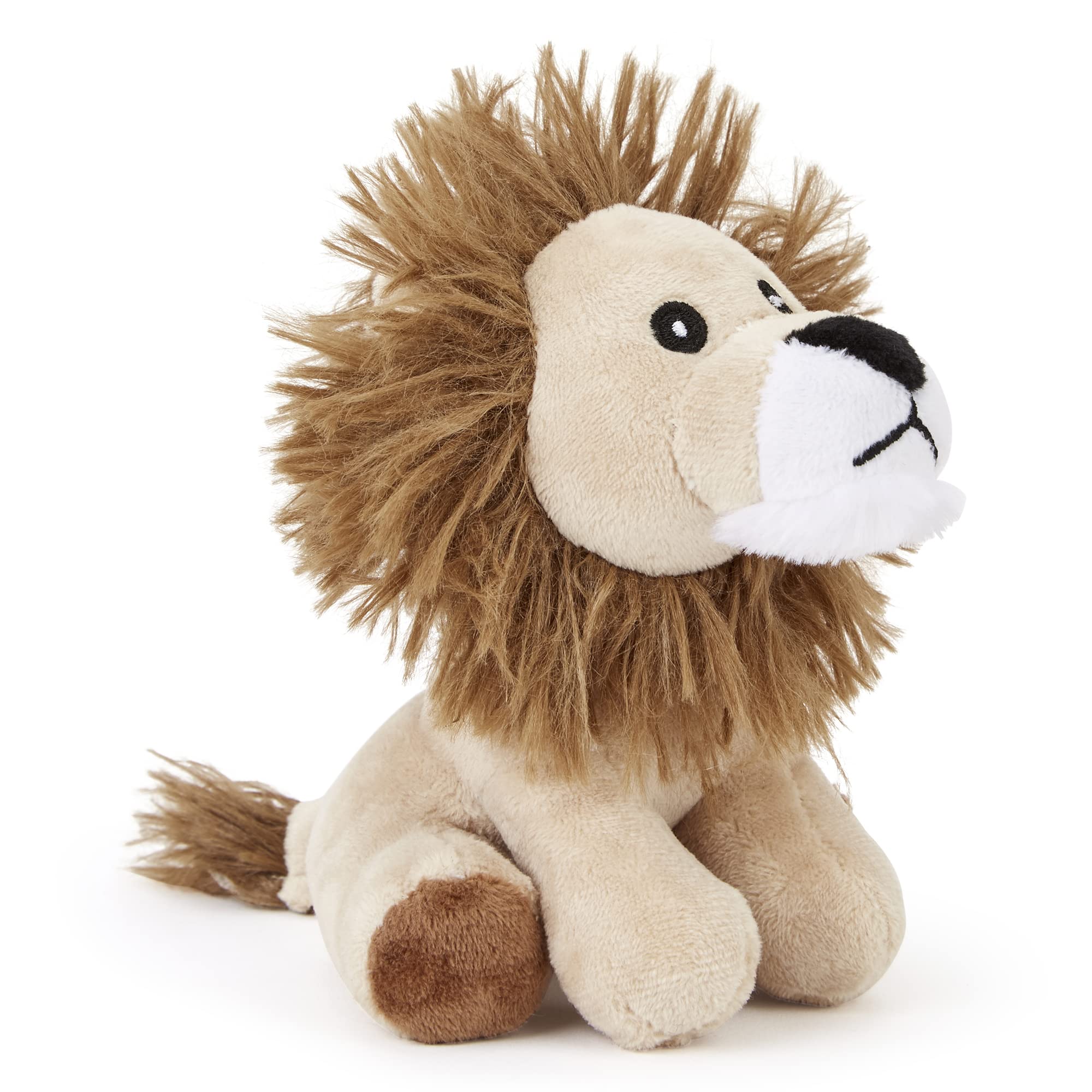 Zappi Co Children's Soft Cuddly Plush Toy Animal - Lion Motif | 12-15 cm