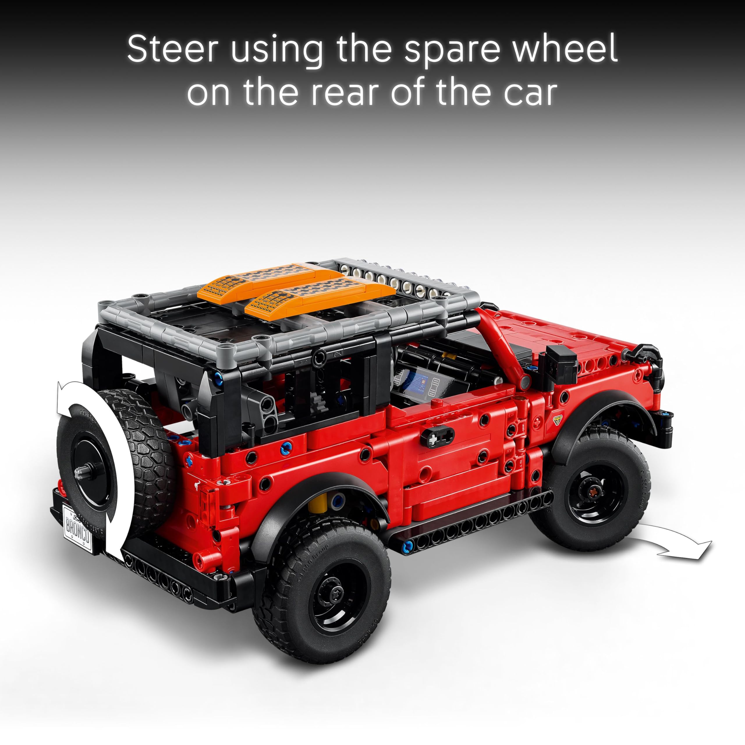 LEGO Technic Ford Bronco SUV Off Road Car Toy 42213 | Ages 9+ | Engineering Set 5