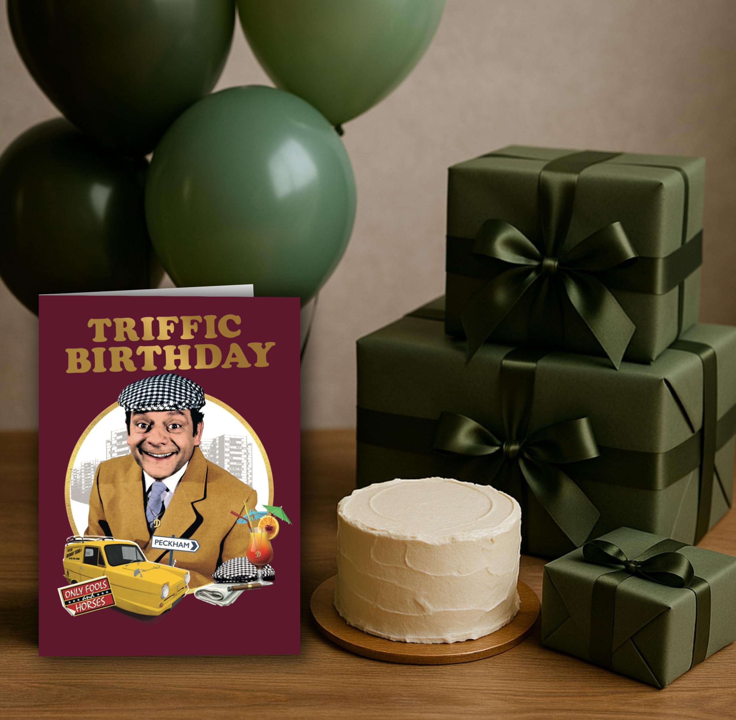 Danilo Promotions LTD Only Fools and Horses Birthday Card | Standard Size | 22.86 cm x 12.7 cm