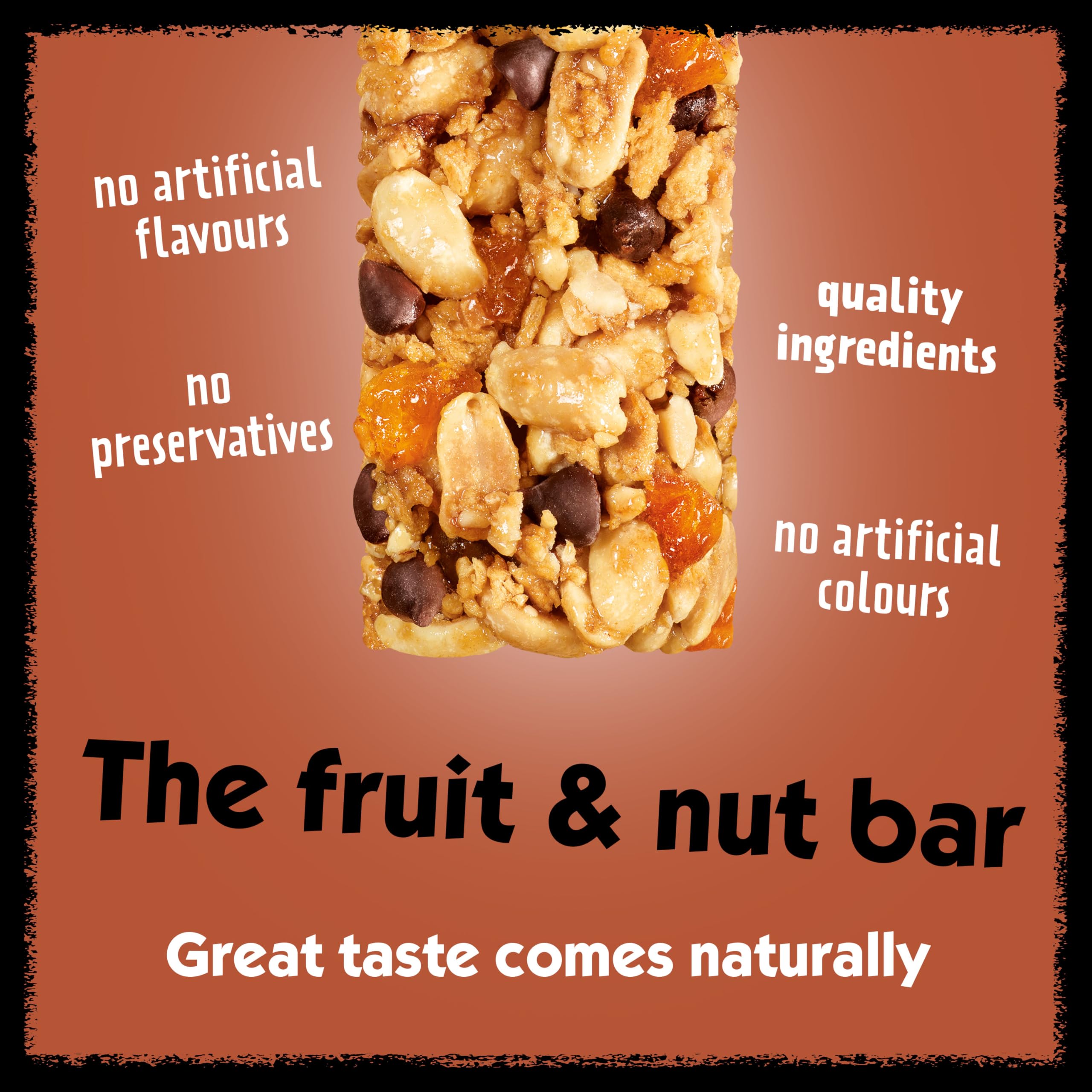 Eat Natural Protein Erdnüsse, Orange &amp; Zartbitterschokolade Frucht- &amp; Nussriegel (12 x 40 g) 7