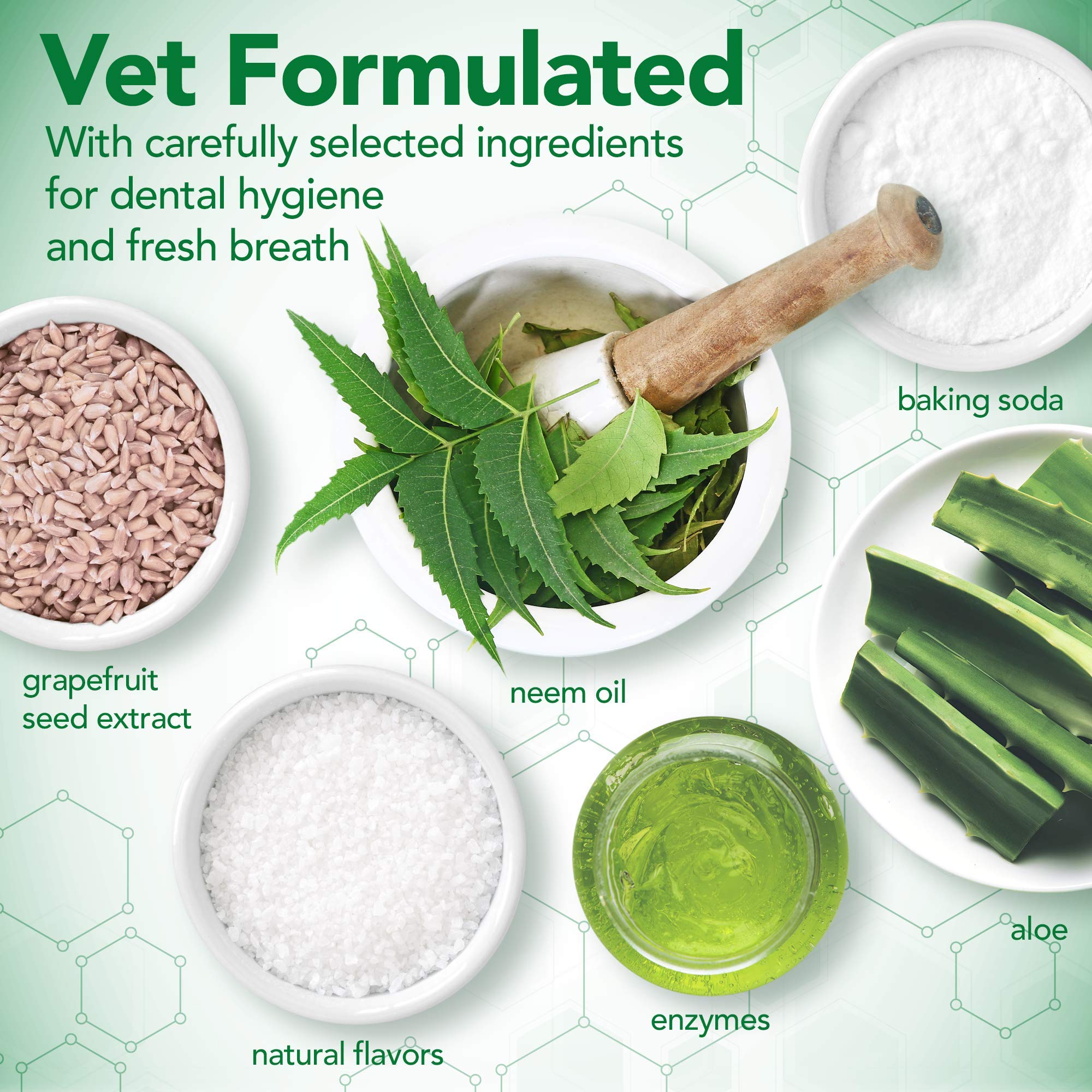 Vet's Best Dental Gel Toothpaste for Dogs - Reduces Plaque & Freshens Breath | 100g