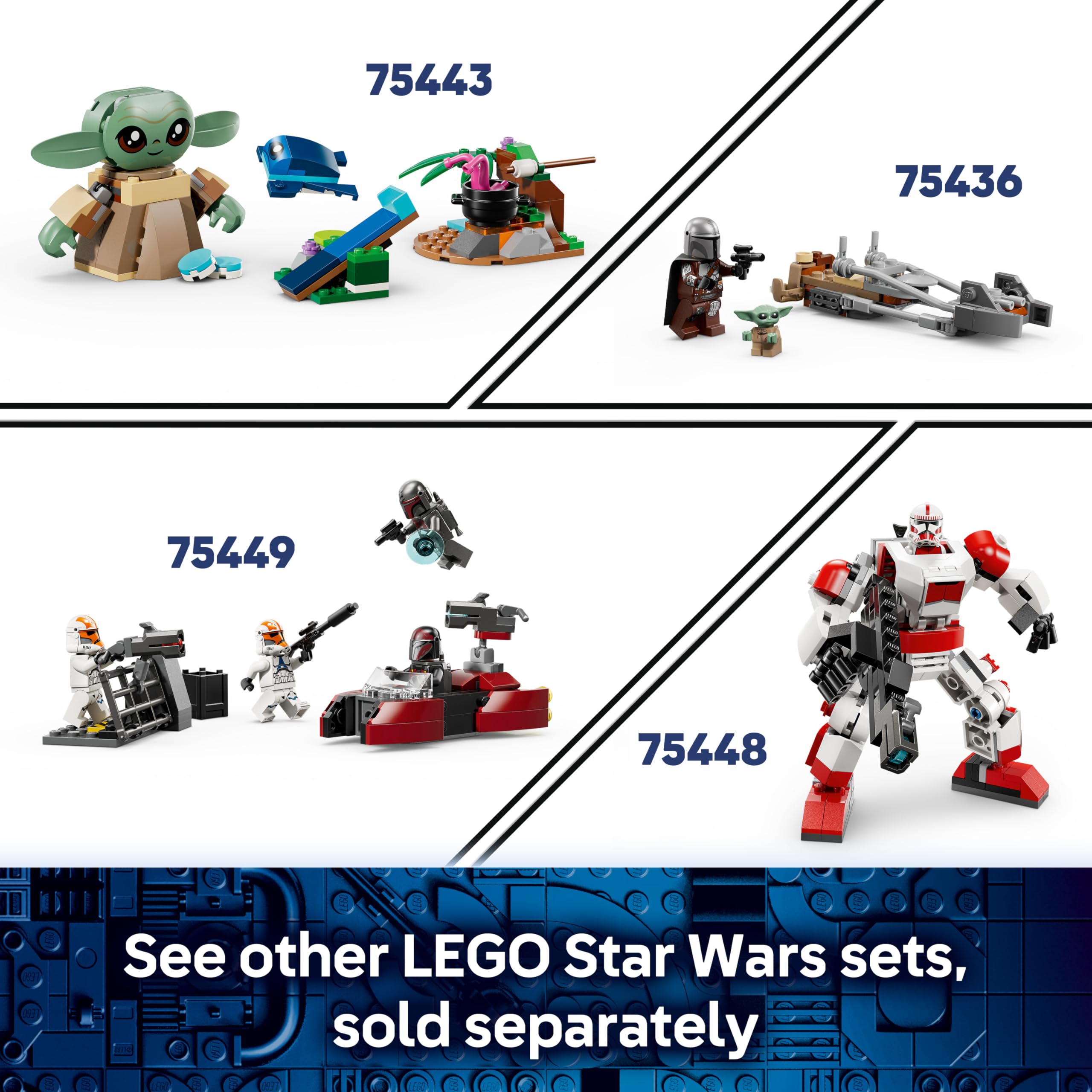 LEGO Star Wars 75437 Cobb Vanth's Speeder Building Set | Ages 7+ | Includes 2 Minifigures 5
