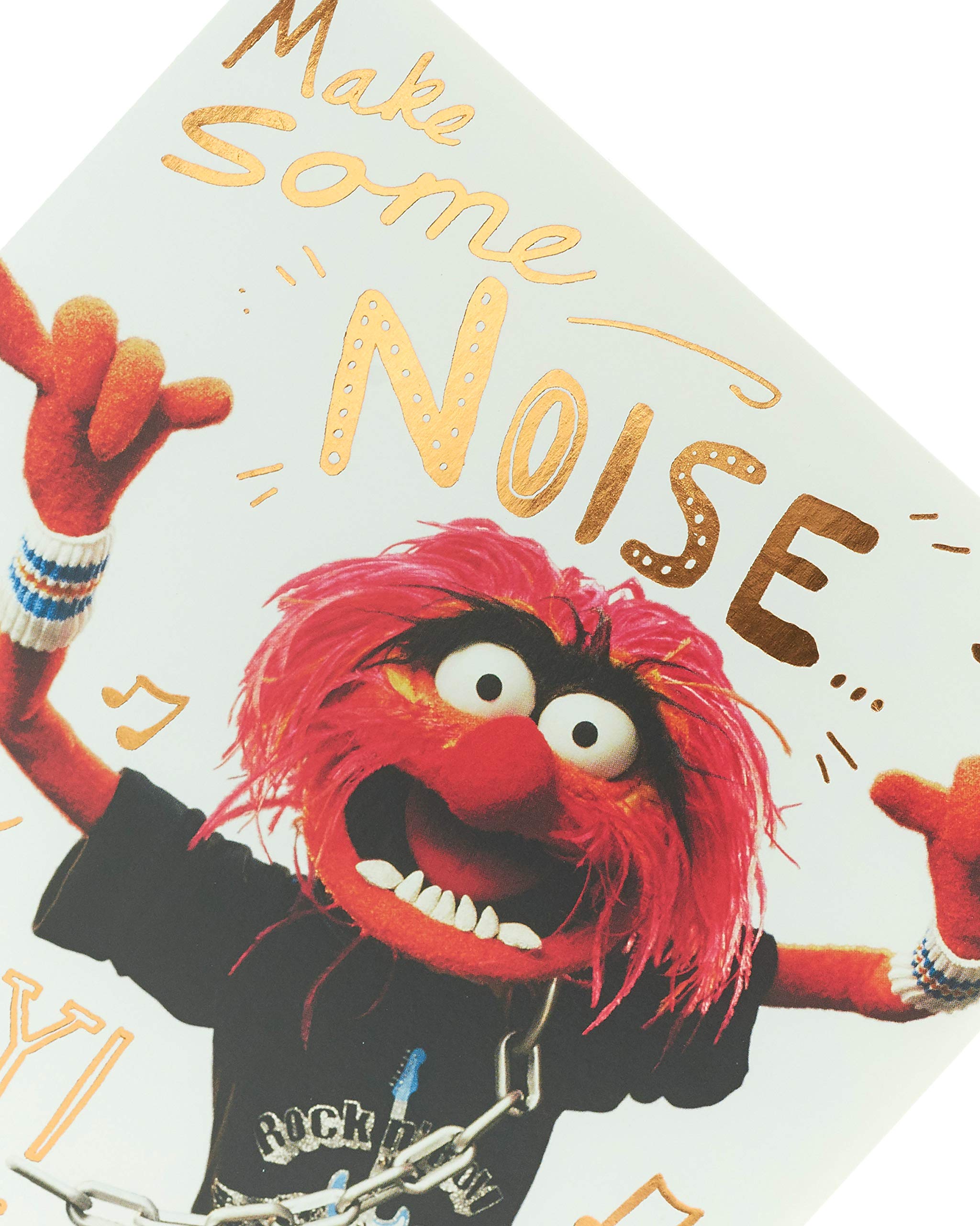 UK Greetings Funny Birthday Card for Him - Muppets Animal Design | 165x190mm 4