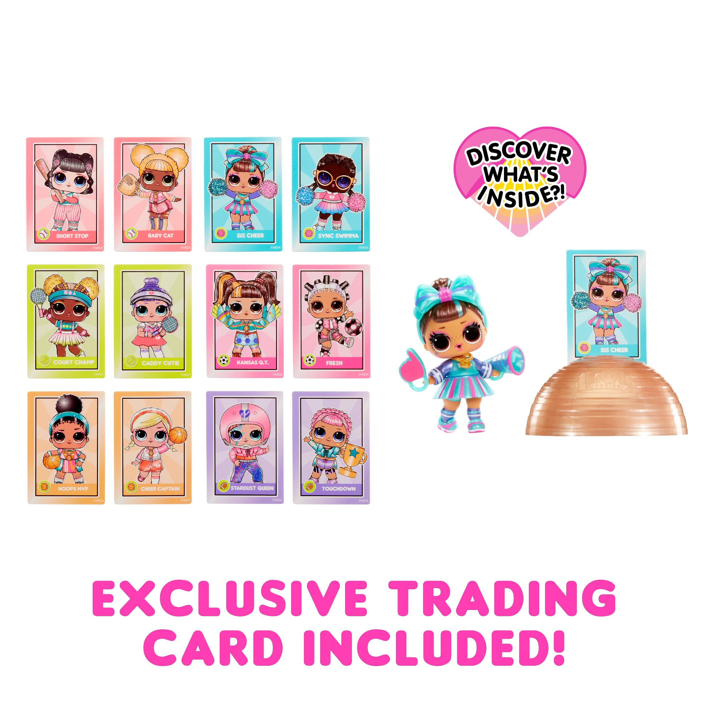 L.O.L. Surprise! All-Star Sports Vault Collection Tots Doll | Multicolor | Ages 4+ 5