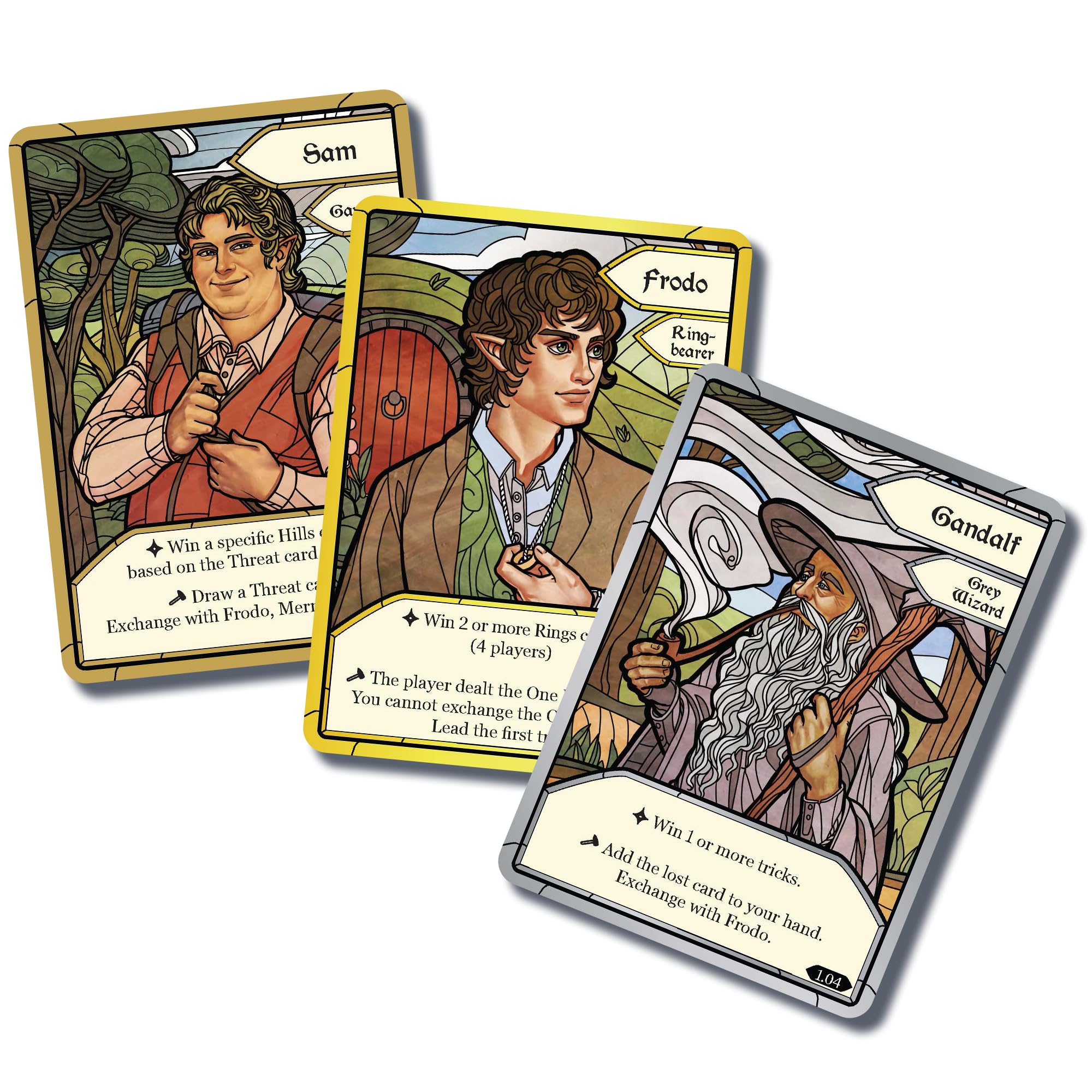 Asmodee The Fellowship of the Ring Trick-Taking Game | Cooperative Card Game | Ages 10+ | 1-4 Players | 20+ Min 3