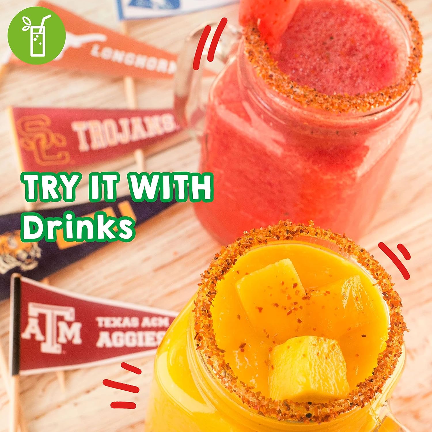 Tajín Clásico Gewürz Minibeutel 0,35 oz (10er-Packung) – Authentisches mexikanisches Chili-Limetten-Gewürz 8