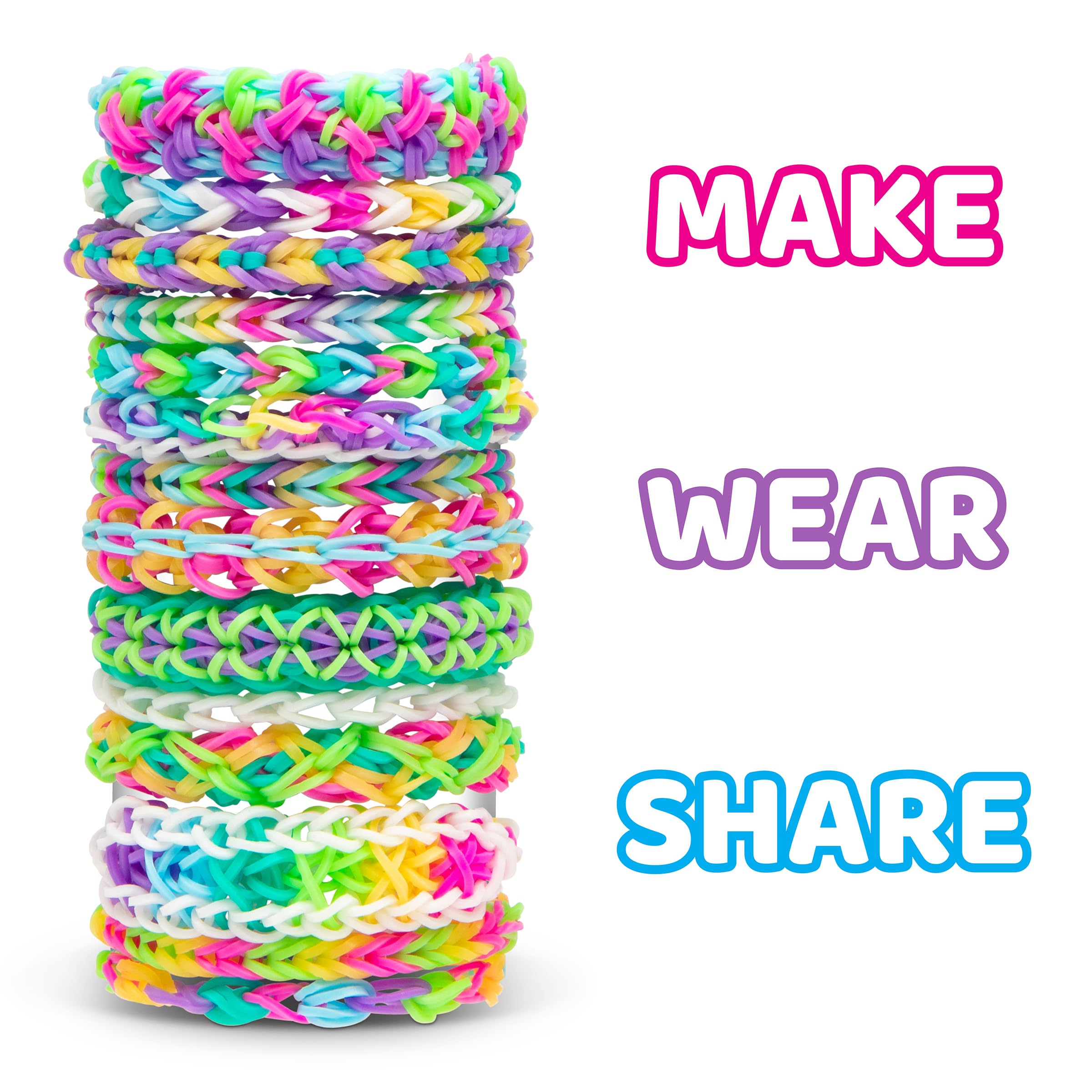 Rainbow Loom Original Loom Band Kit | Rubber Band Bracelet Kit with Loom & 600 Bands 7