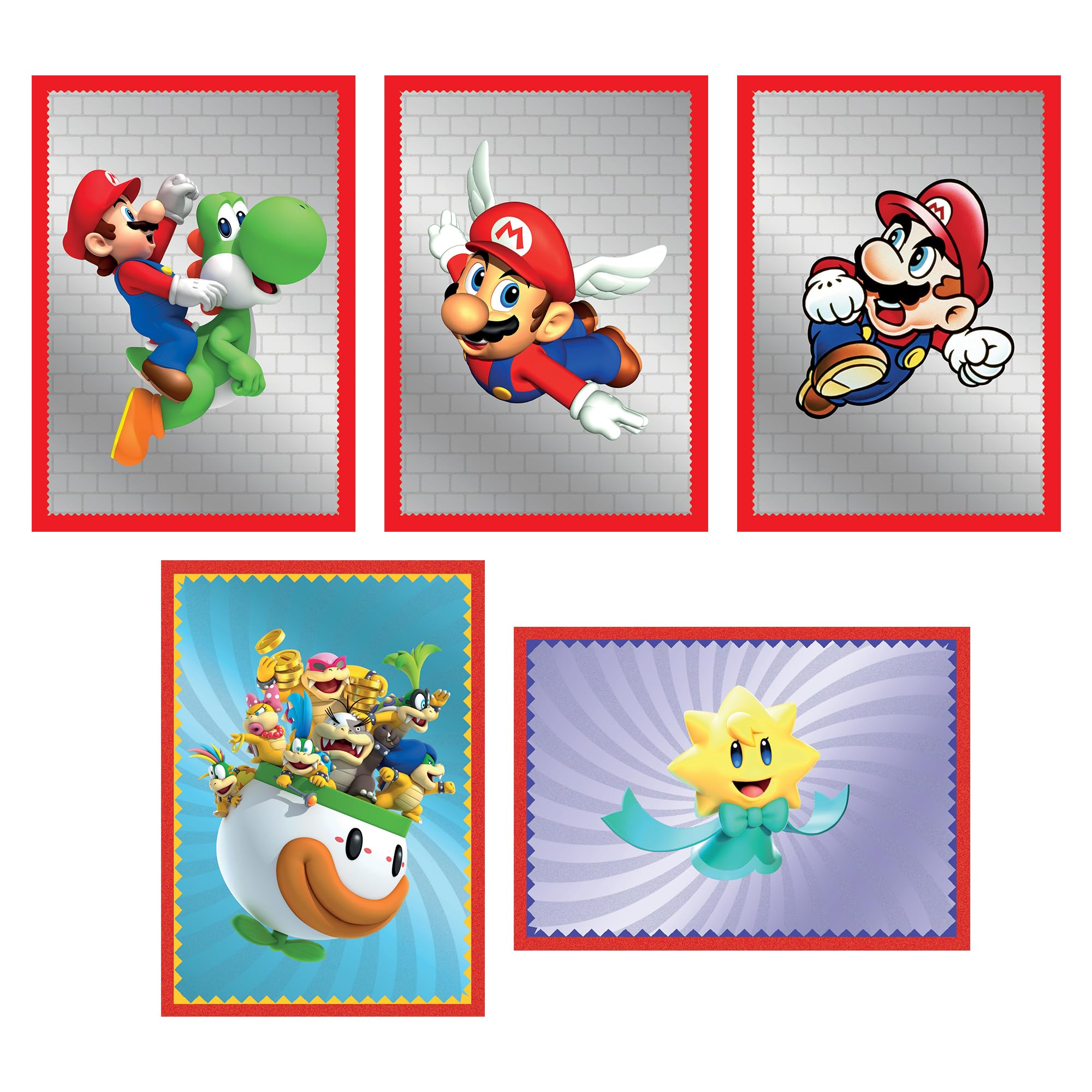 Panini It’s-a me, Mario! Super Mario Sticker Collection - Multiset | 208 Stickers Total | Includes 10 Packs + 1 Limited Card 5