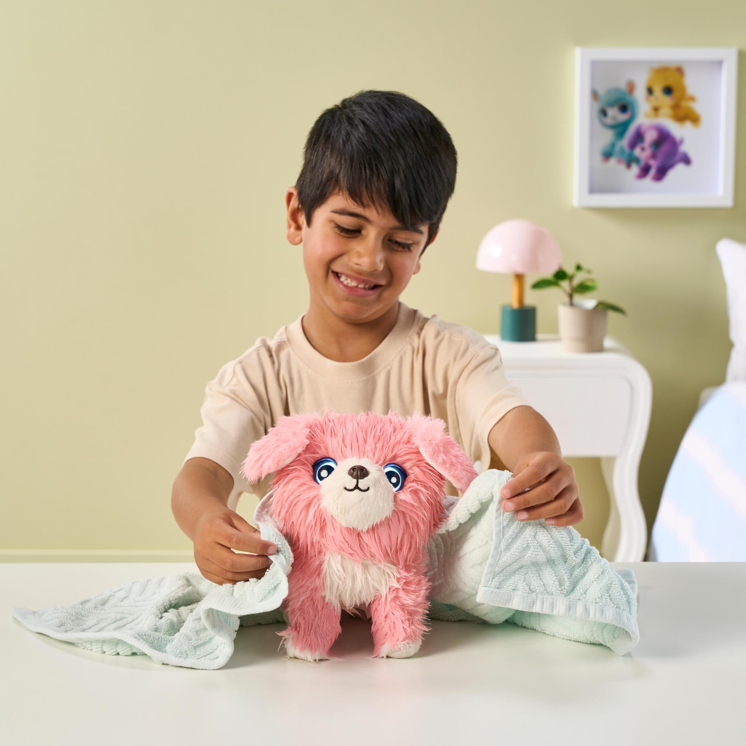 SCRUFFALUVS Puppy Mystery Plush Toy - Wash to Reveal Surprise | 19cm Tall 5