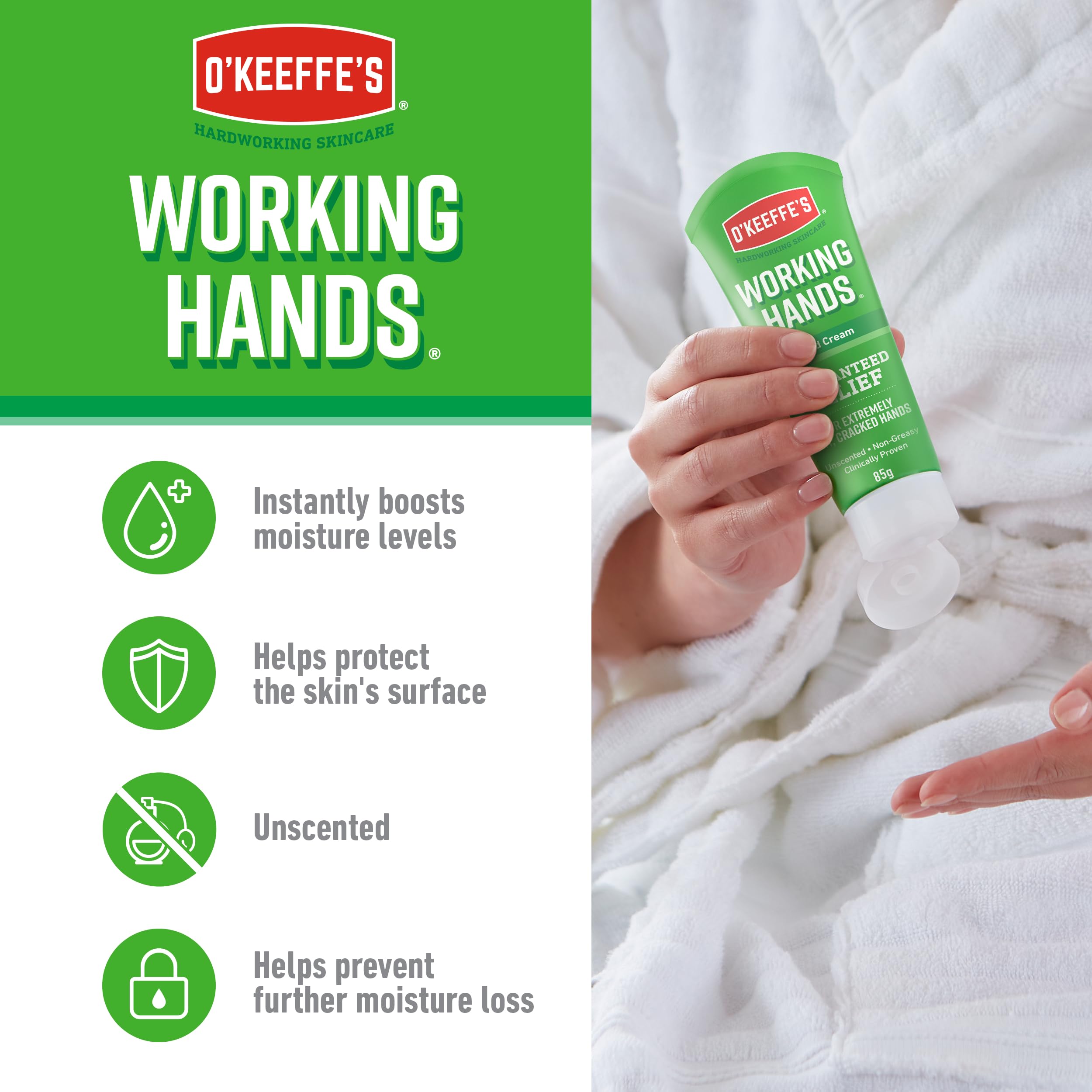 O'Keeffe's Working Hands Value Size Jar (193g) 6