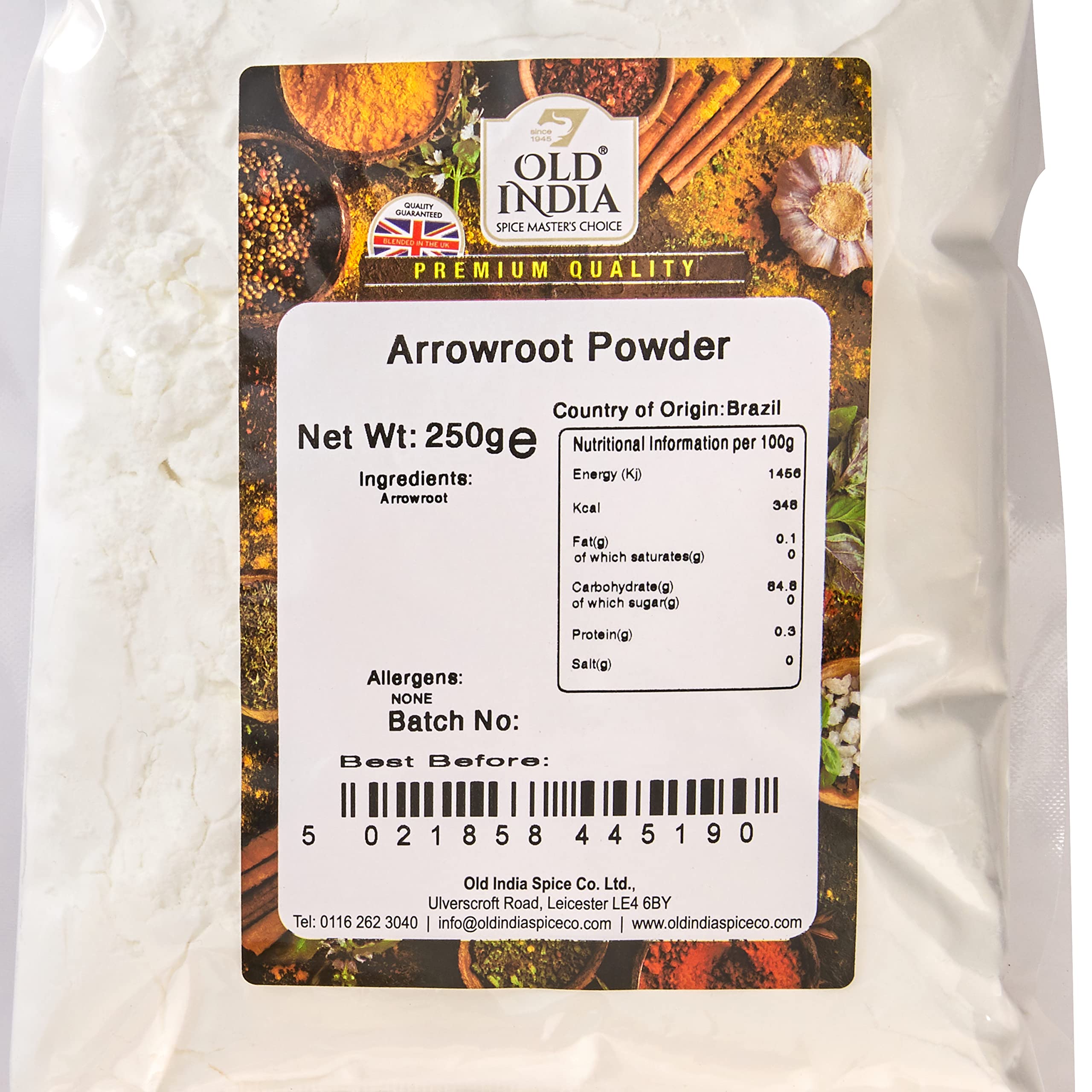 Old India Pfeilwurzpulver 250g 3