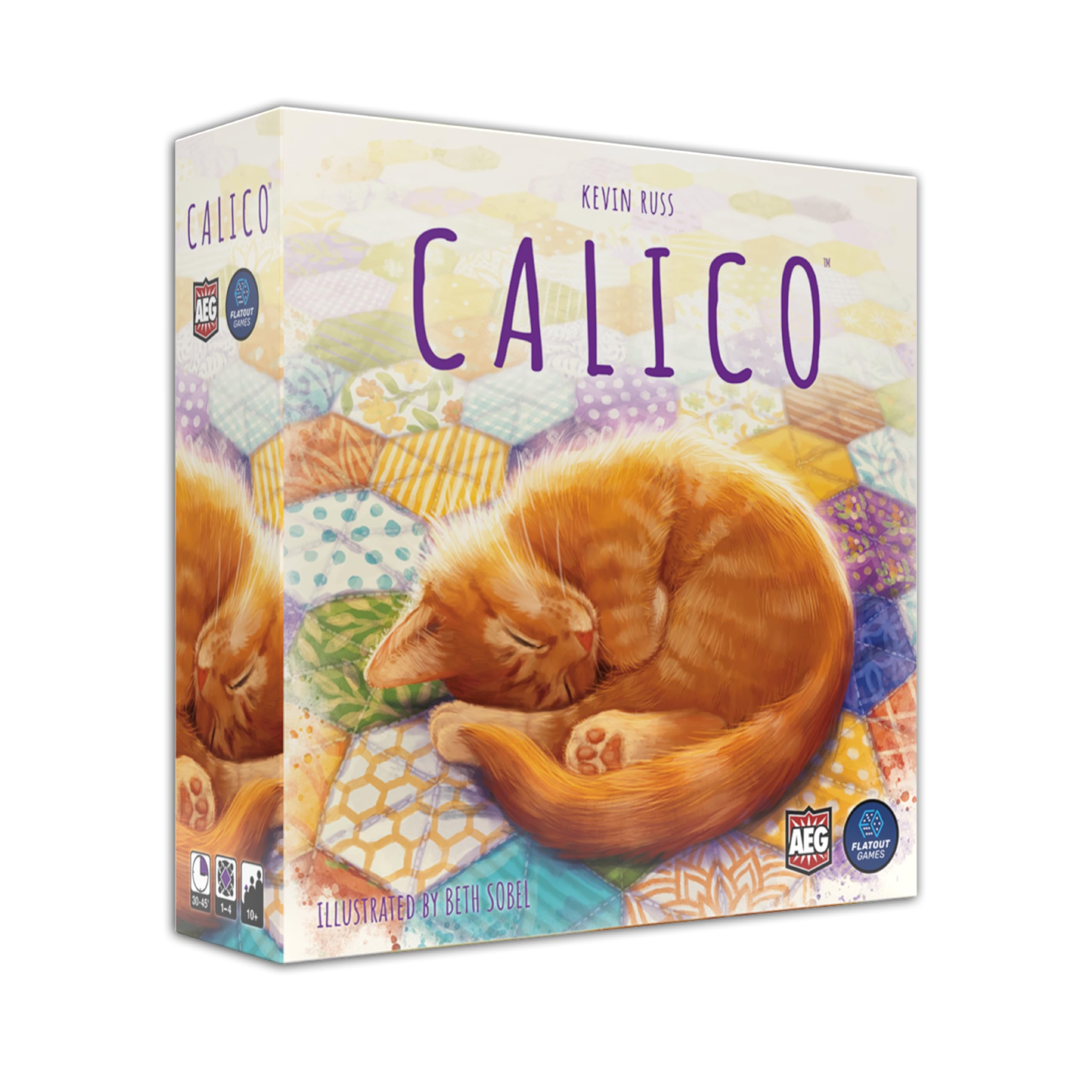 Calico Board Game - Puzzly Tile-Laying Strategy Game | 1-4 Players | Ages 10+