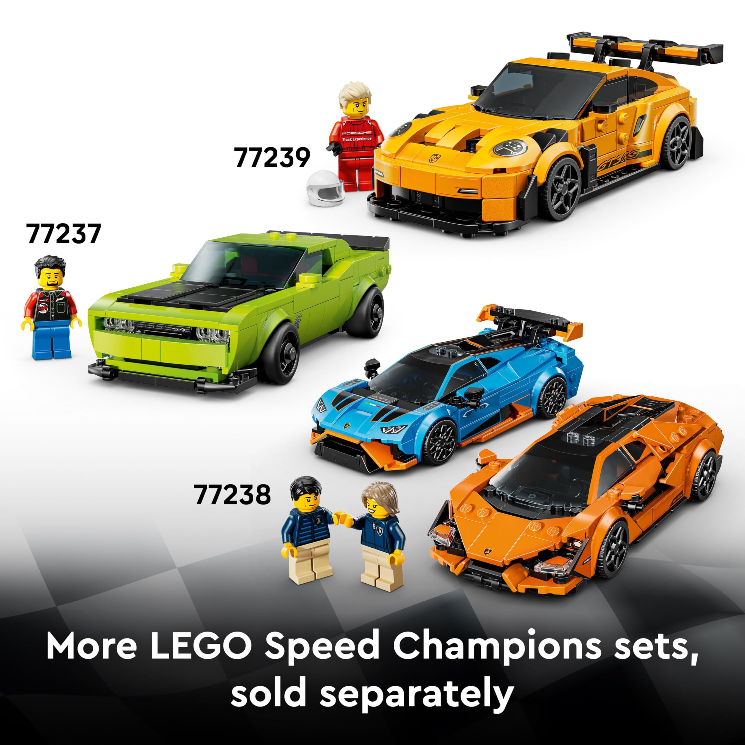 LEGO Speed Champions Bugatti Centodieci Hyper Sports Car Building Set 77240 for Ages 9+ 7