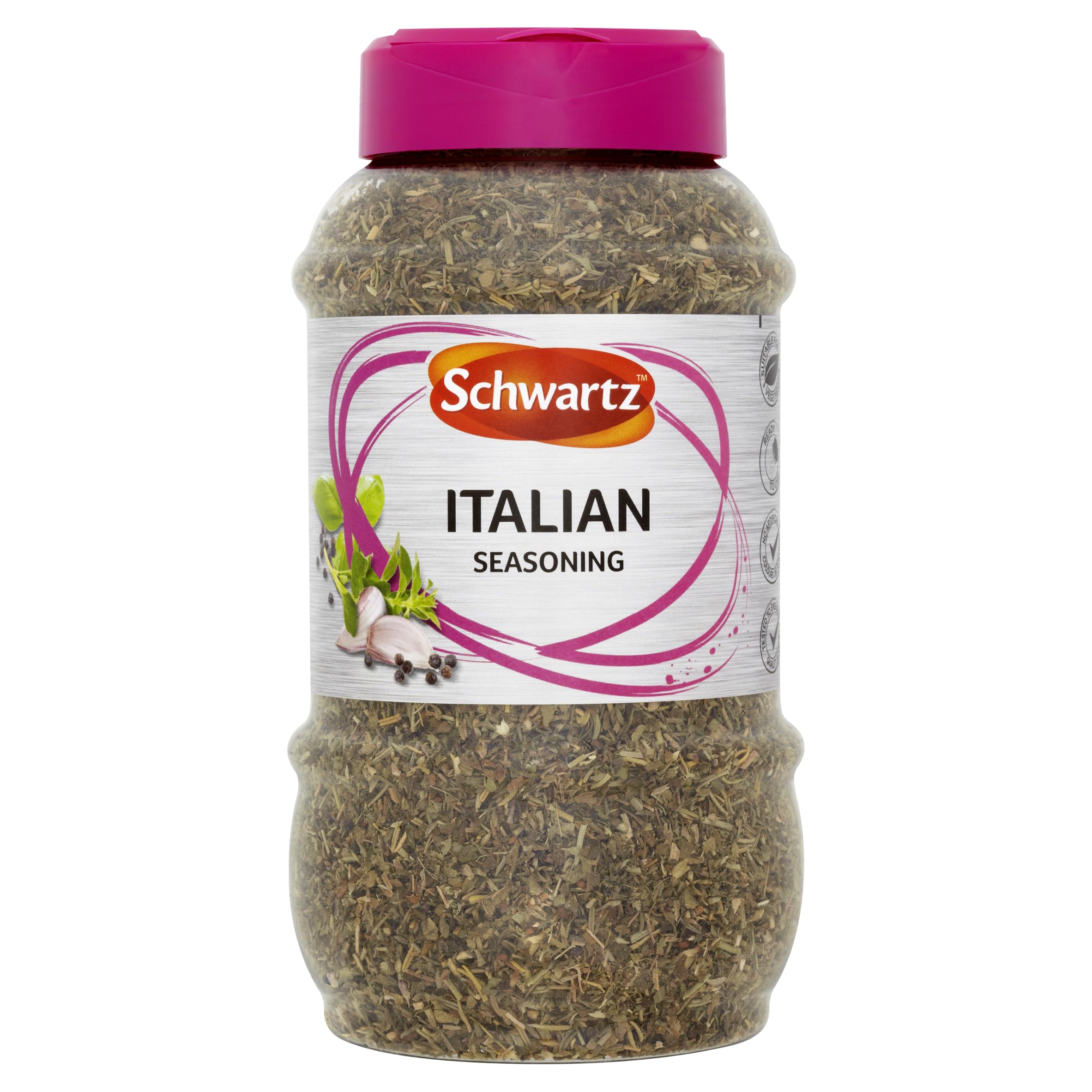 Schwartz Italian Herb Seasoning - Mediterranean Blend for Pasta, Pizza & Roasts | 190g Tub