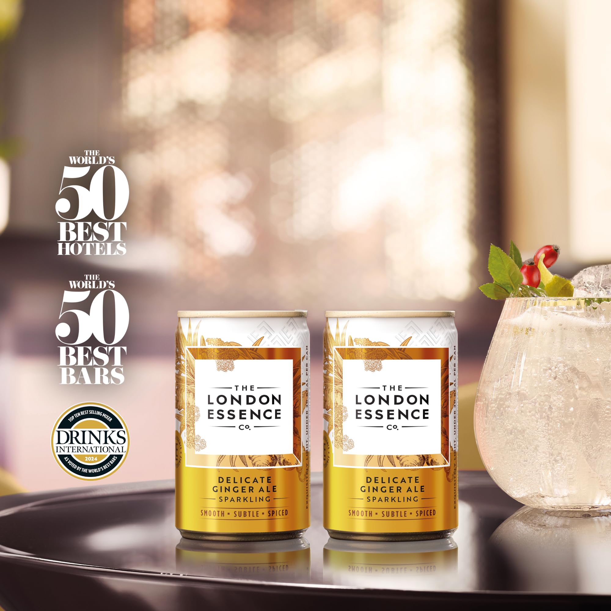 THE LONDON ESSENCE CO. Ginger Ale - Low Calorie Mixer with Aniseed Essence | 6 x 150 ml Bottles 4