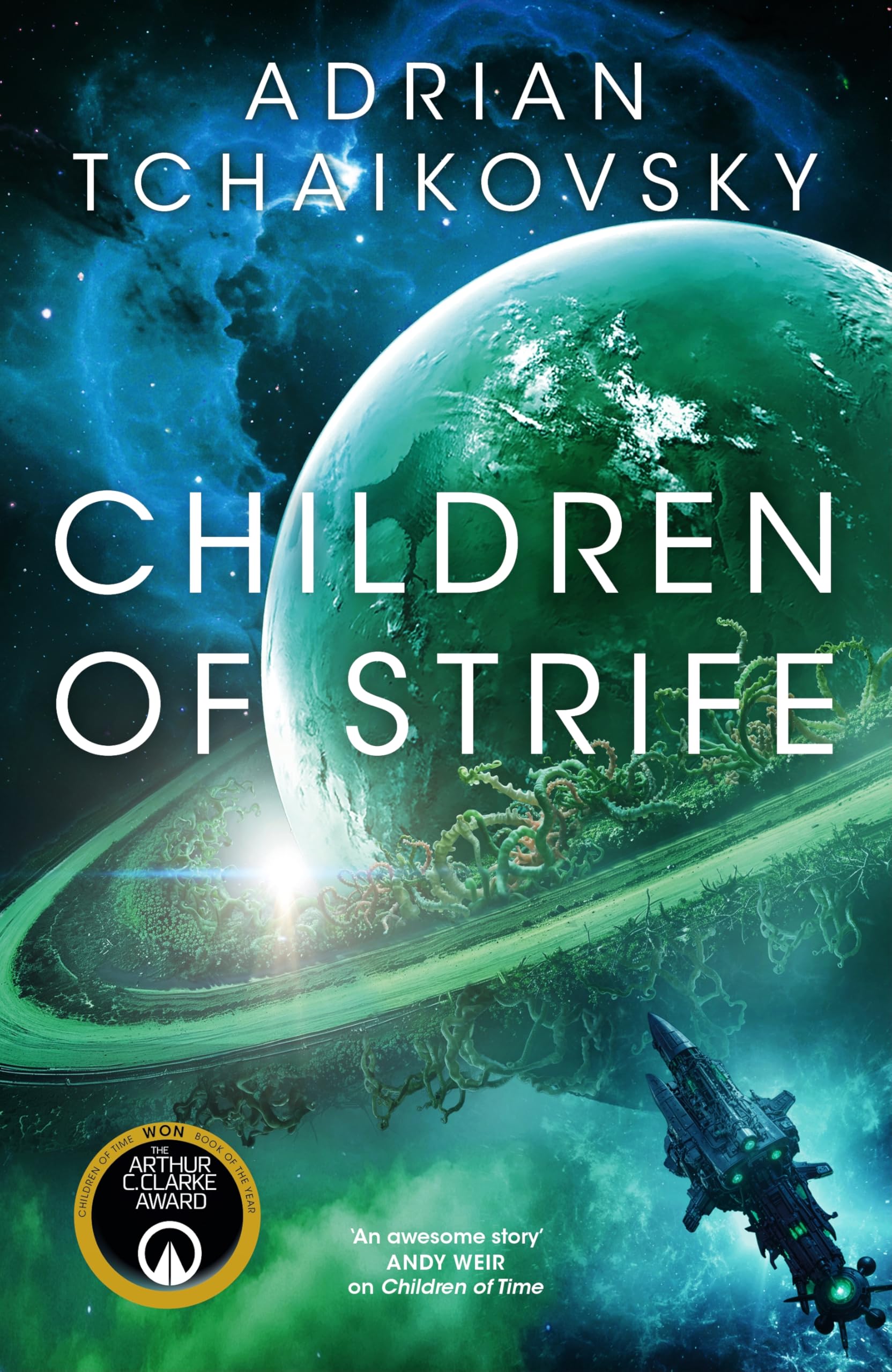 TOR Children of Strife - Far-Future Science Fiction Adventure | Paperback | English