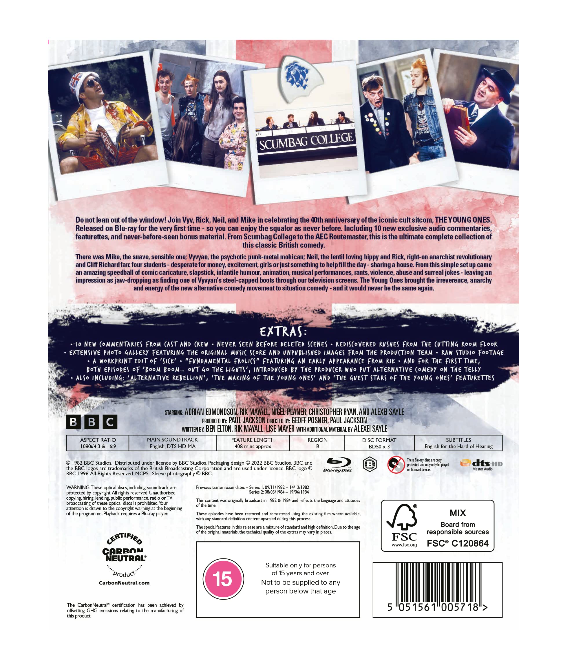 The Young Ones: The Complete Collection [Blu-ray] 2