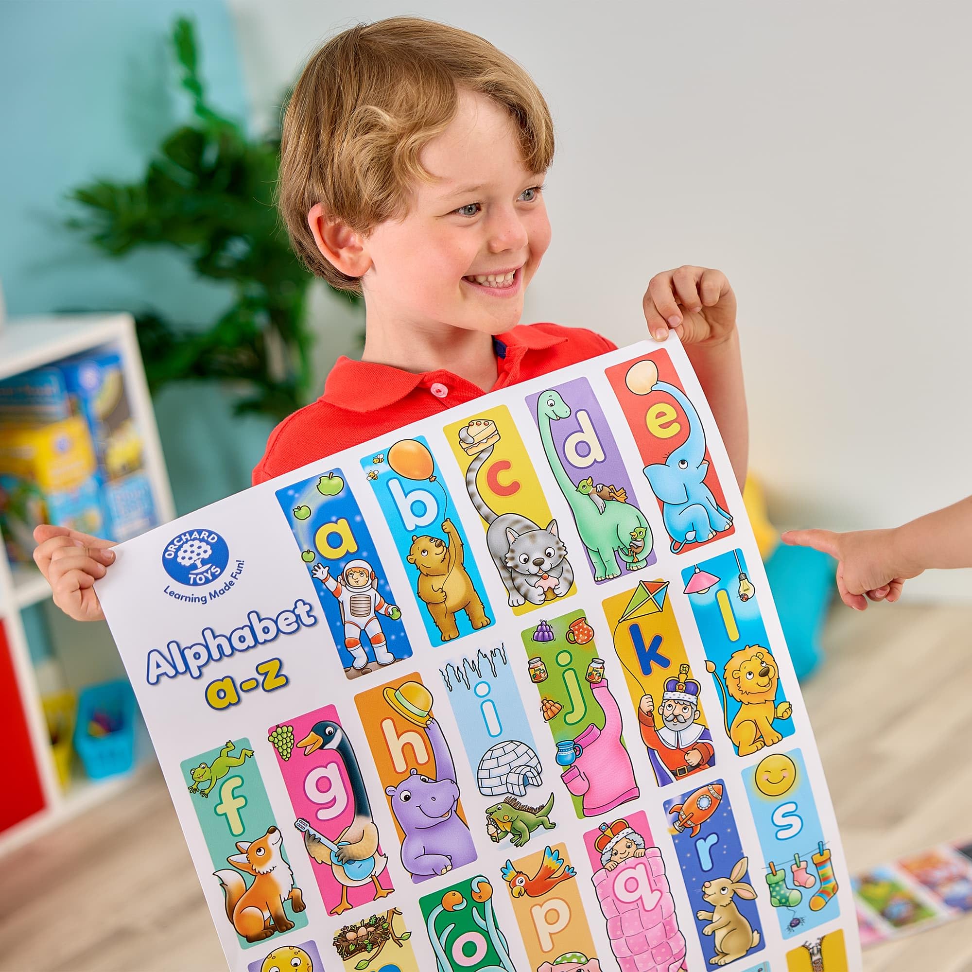 Orchard Toys Giant Alphabet Educational Jigsaw Puzzle for Ages 3+ | 26 Pieces, Over 1.7m Long 7