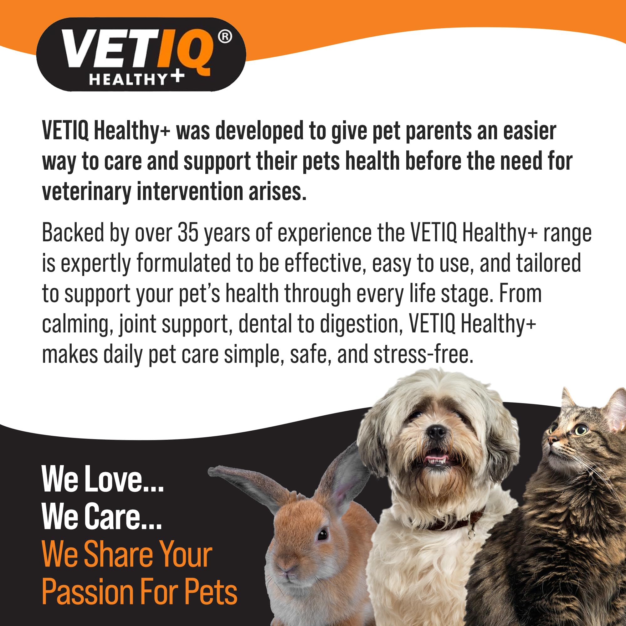VETIQ Serene Calming Tablets for Cats & Dogs, Helps with Noise, Fireworks, 5