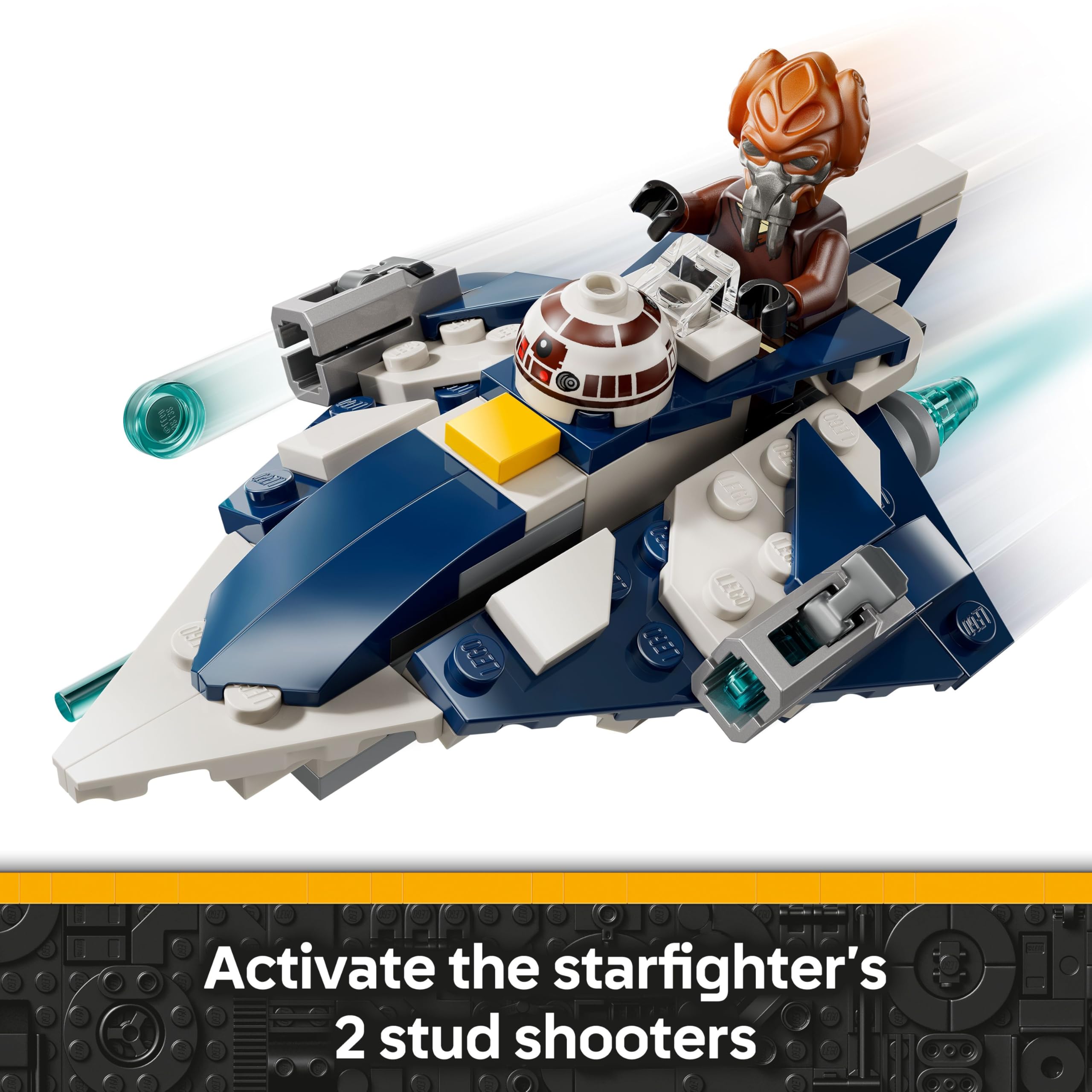 LEGO Star Wars 75400 Plo Koon’s Jedi Starfighter Microfighter Set | Ages 6+ 3