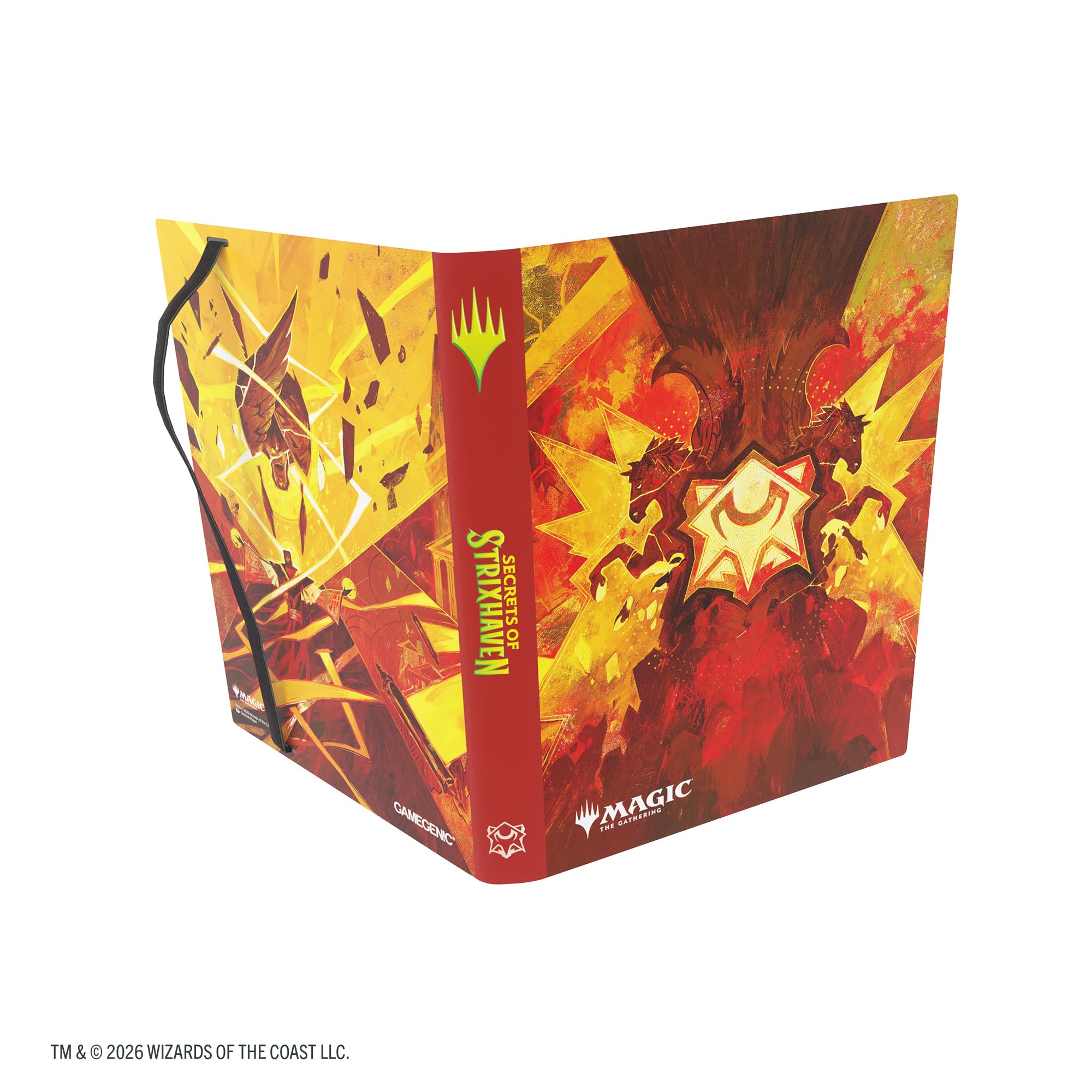 Gamegenic Magic: The Gathering Secrets of Strixhaven Casual Album | Holds 360 Cards | Side-Loading 3