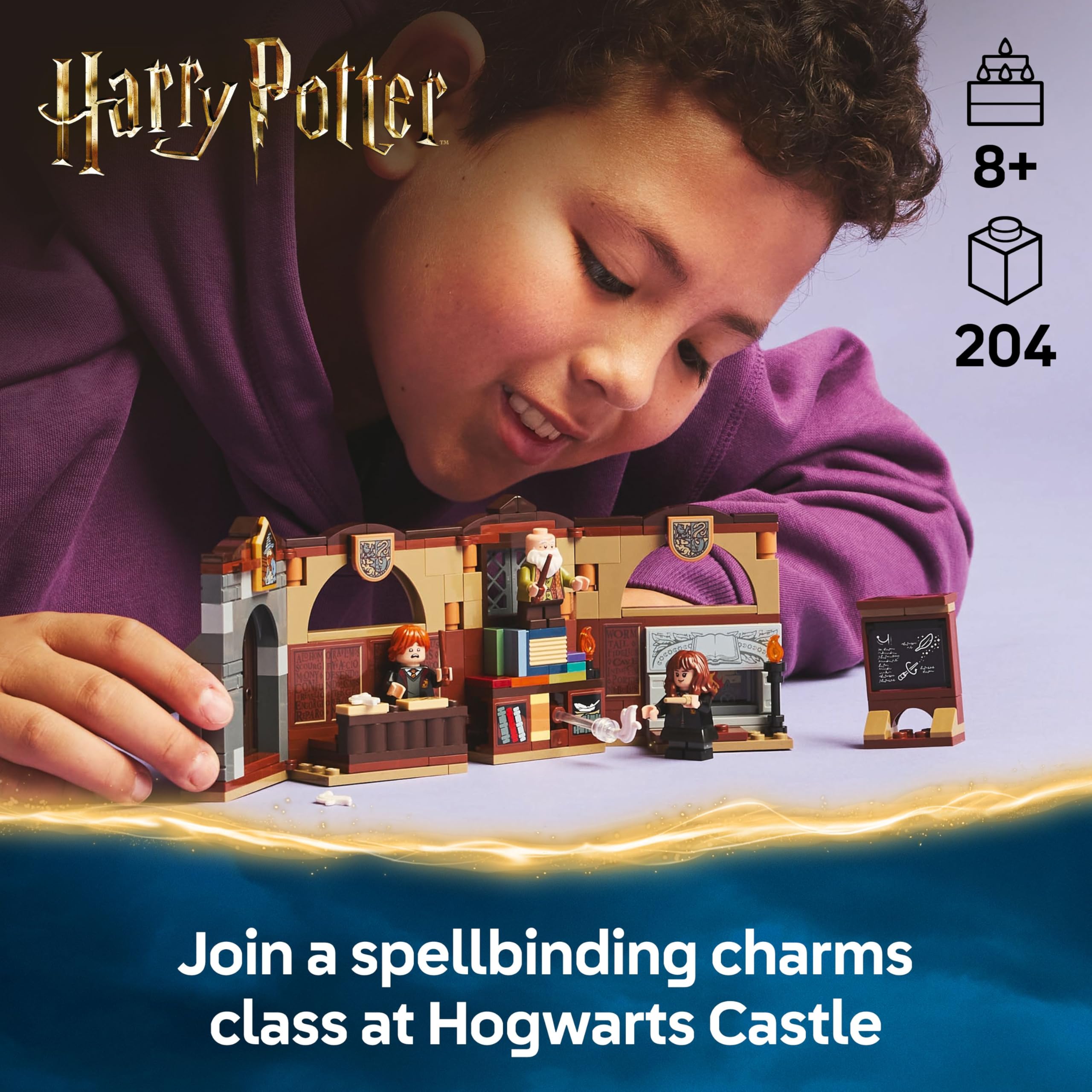 LEGO Harry Potter Hogwarts Castle: Charms Class Set 76442 | Includes 3 Minifigures | Ages 8+ 3