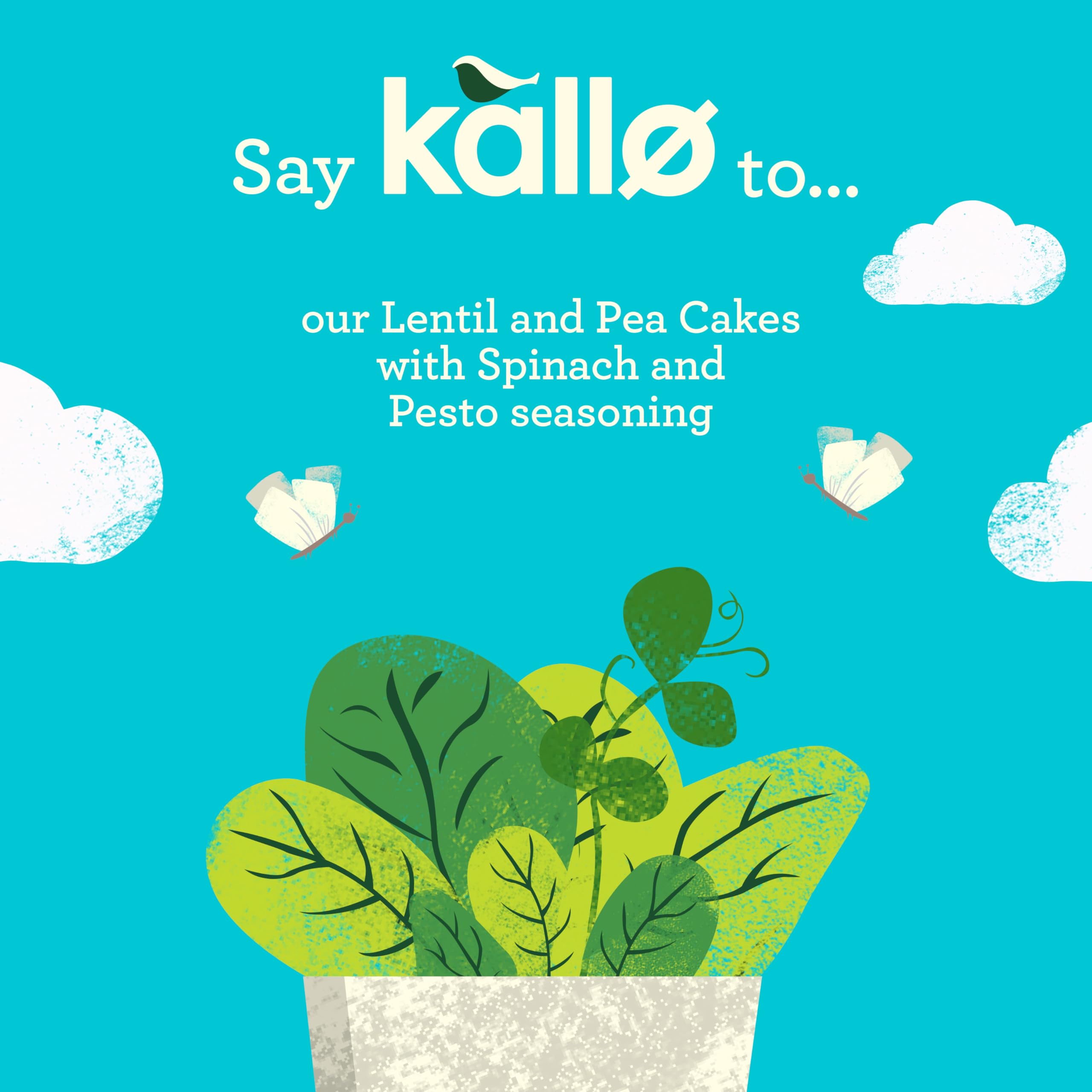 Kallo Spinat-Pesto-Gemüsekuchen, Linsen-Erbsen-Puffcracker aus Pflanzen 8