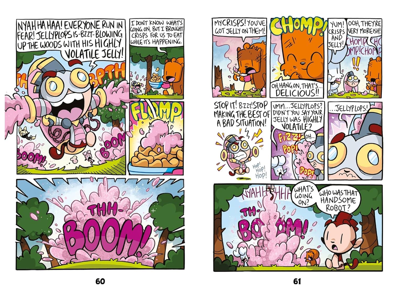 Bunny vs Monkey: The Great Big Glitch by Jamie Smart | Paperback Comic Novel 4