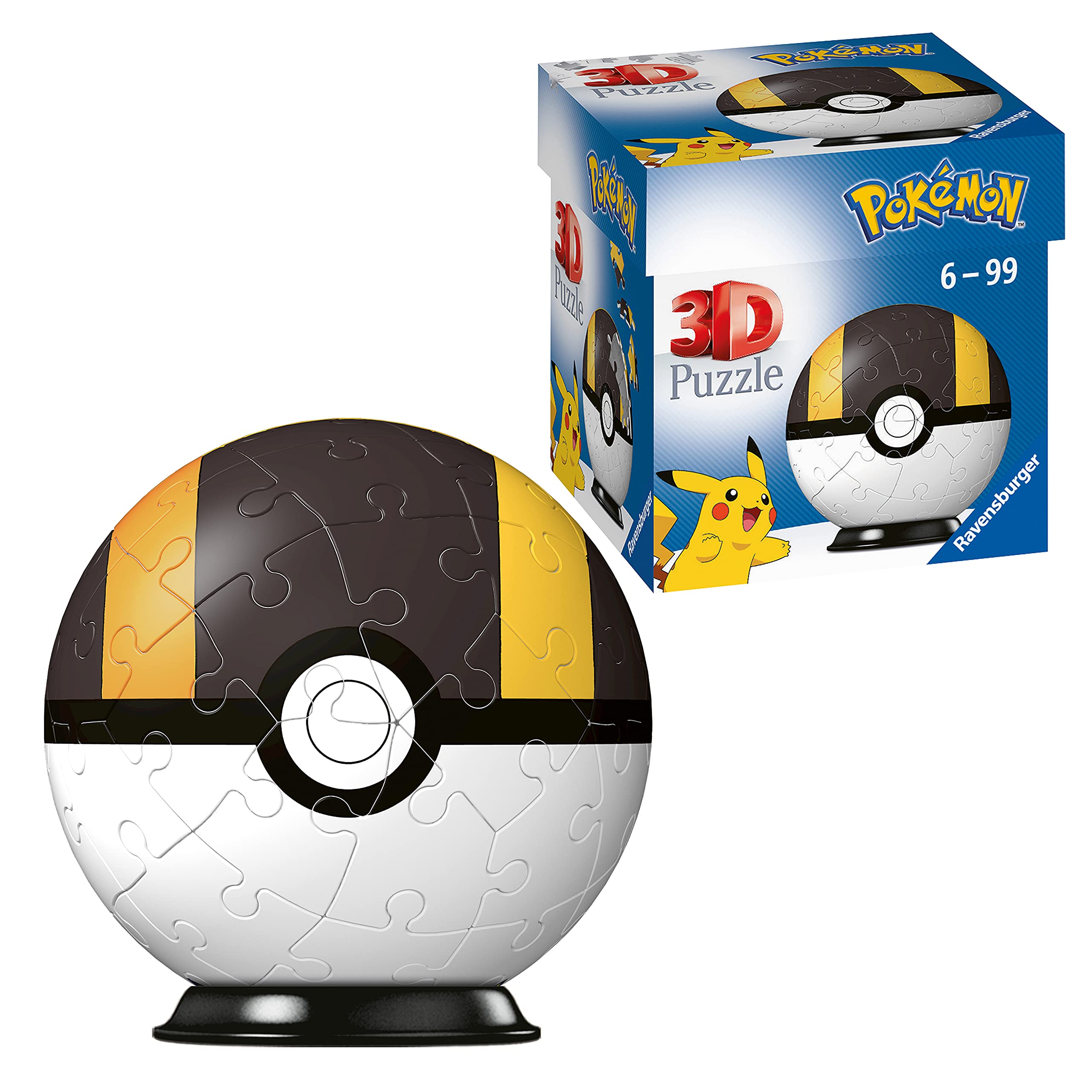 Ravensburger Pokémon Ultra Ball 3D Puzzleball - 54 Teile