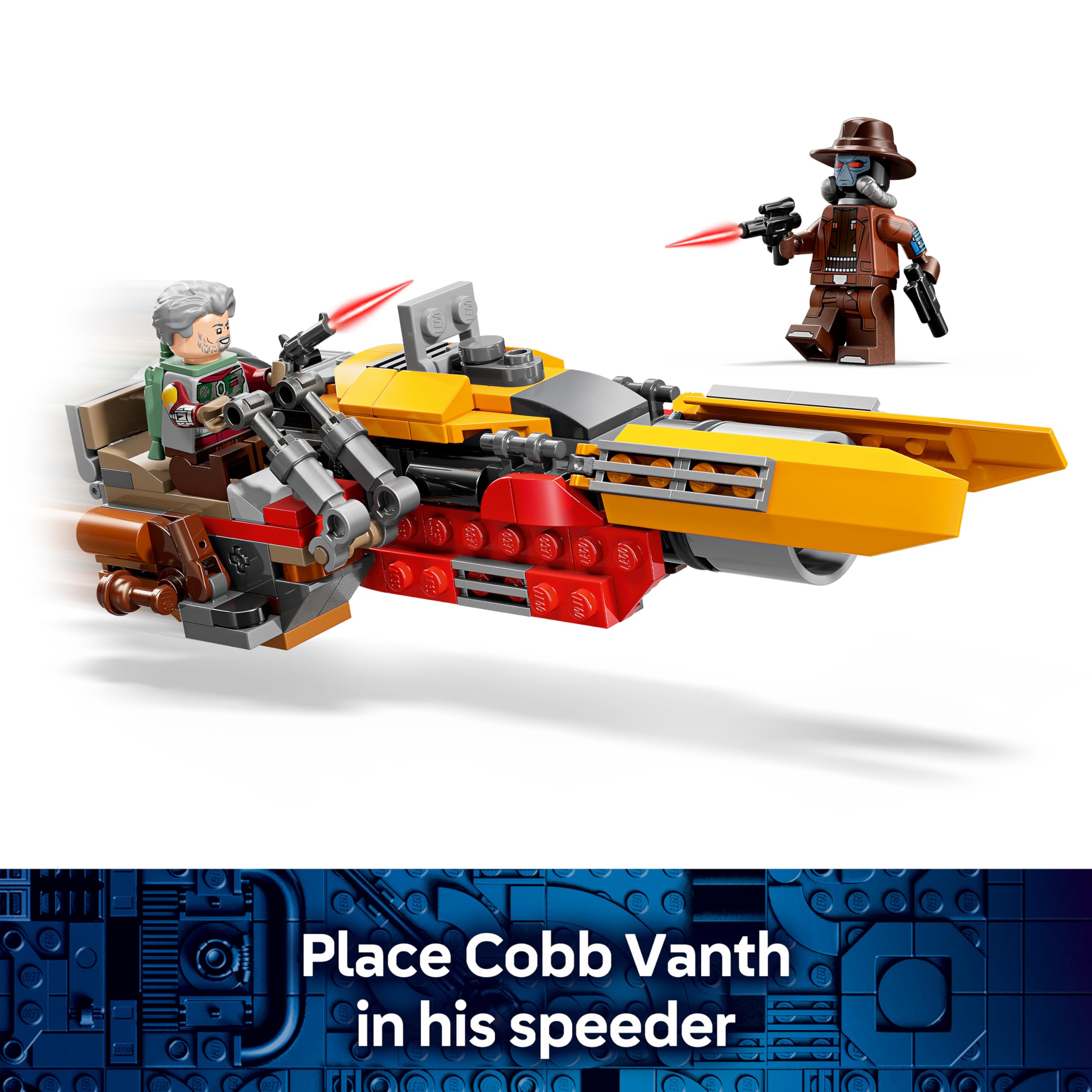 LEGO Star Wars 75437 Cobb Vanth's Speeder Building Set | Ages 7+ | Includes 2 Minifigures 3