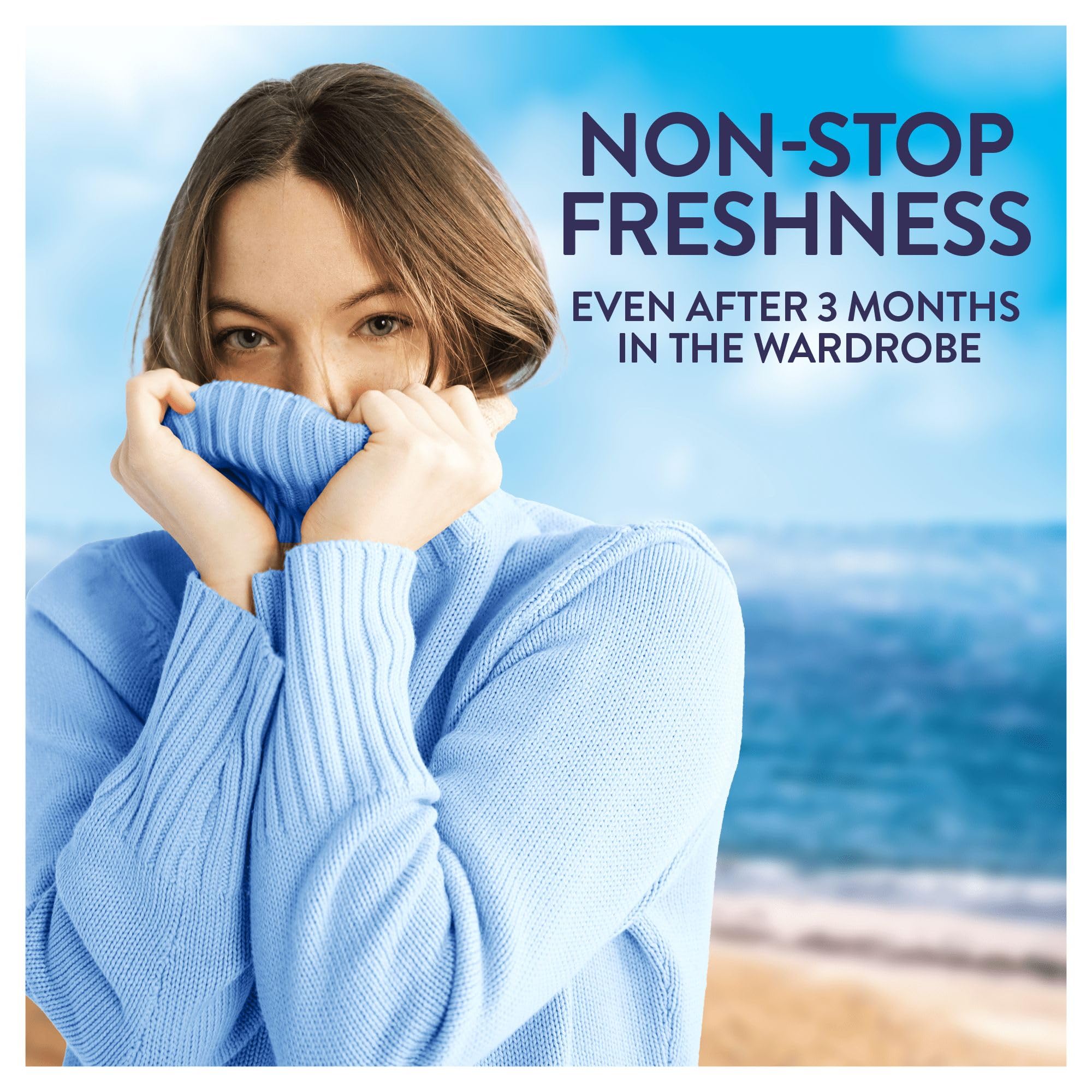 Lenor In-wash Scent Booster Sea Breeze Stroll - 495g | Non-Stop Freshness | Floral Scent