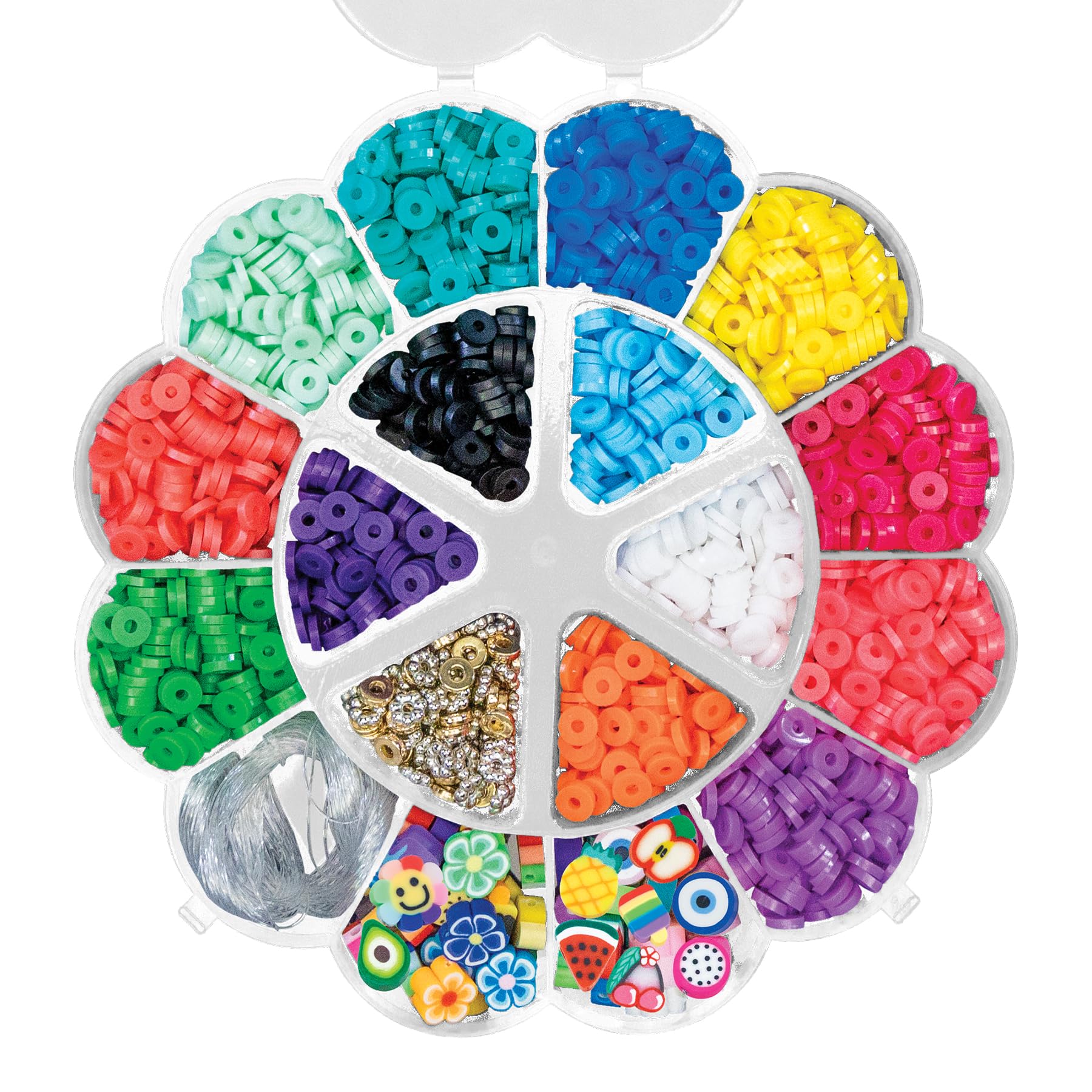 Galt Happy Bracelets Jewellery Making Kit - 2000+ Beads | Ages 6+ 8