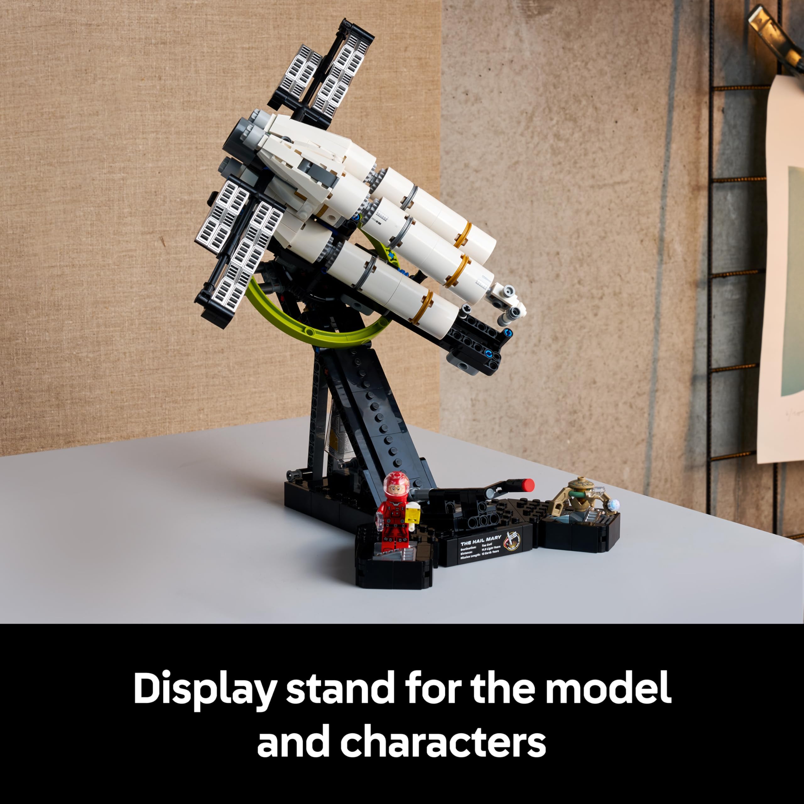 LEGO Icons Project Hail Mary Spaceship Model Kit - Microscale Replica | Ages 18+ 6