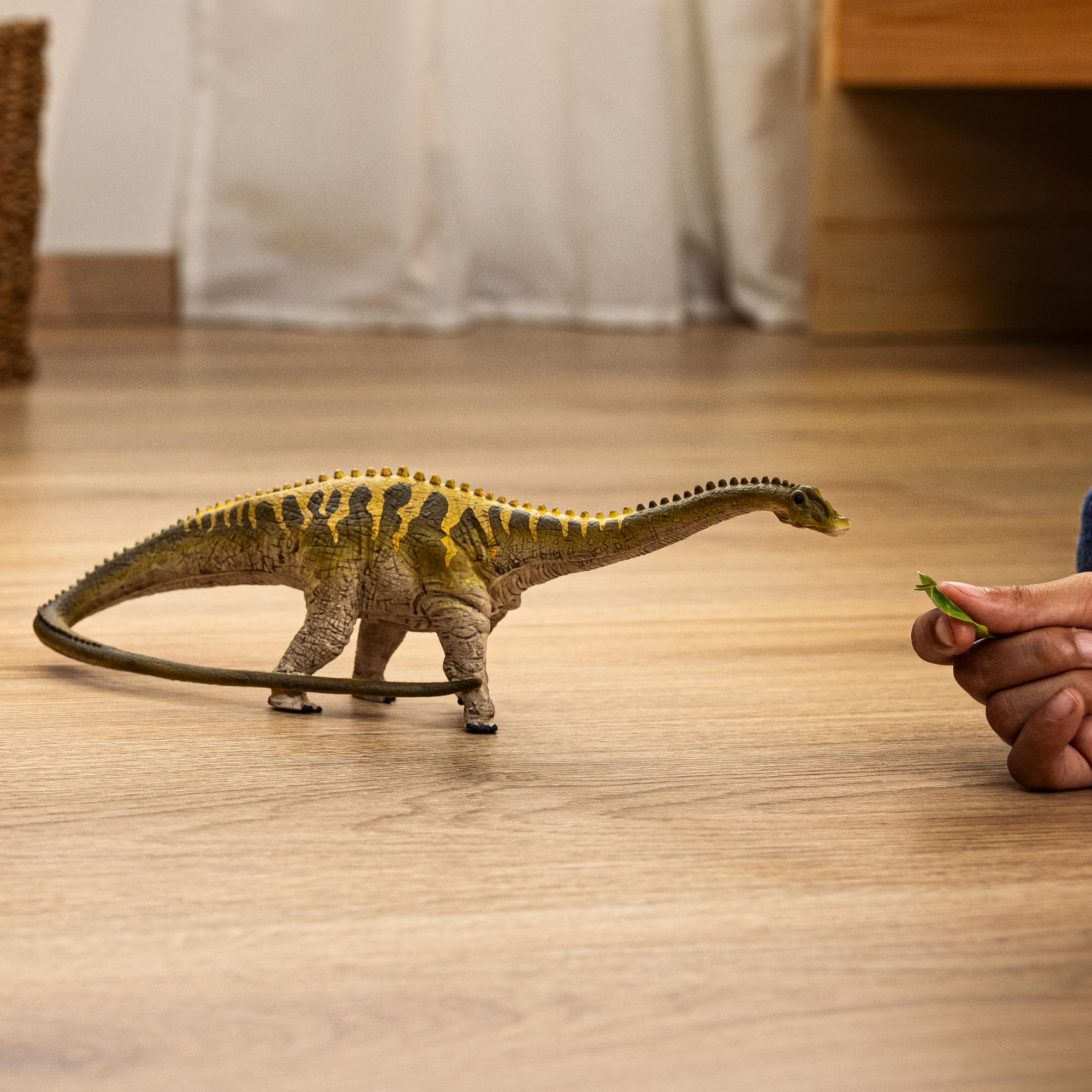 Schleich Diplodocus Dinosaur - Realistic Detail, Ages 5+ | Green Plastic | 6 x 28 x 9 cm 3