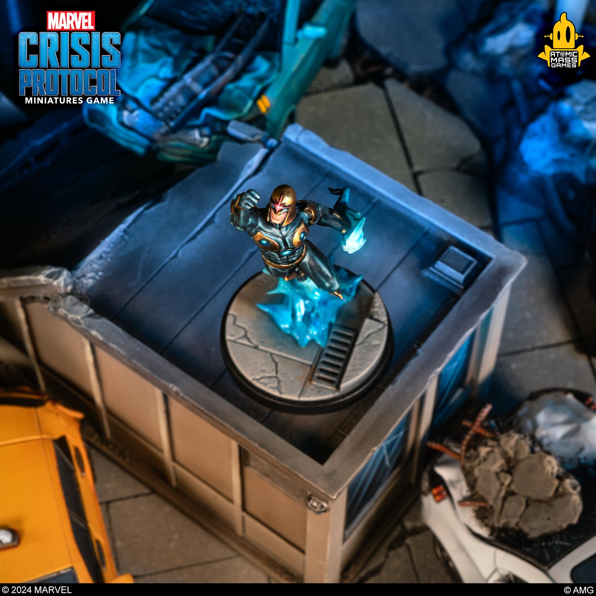 Atomic Mass Games Marvel Crisis Protocol – Yondu &amp; Nova Miniatures-Erweiterung 4