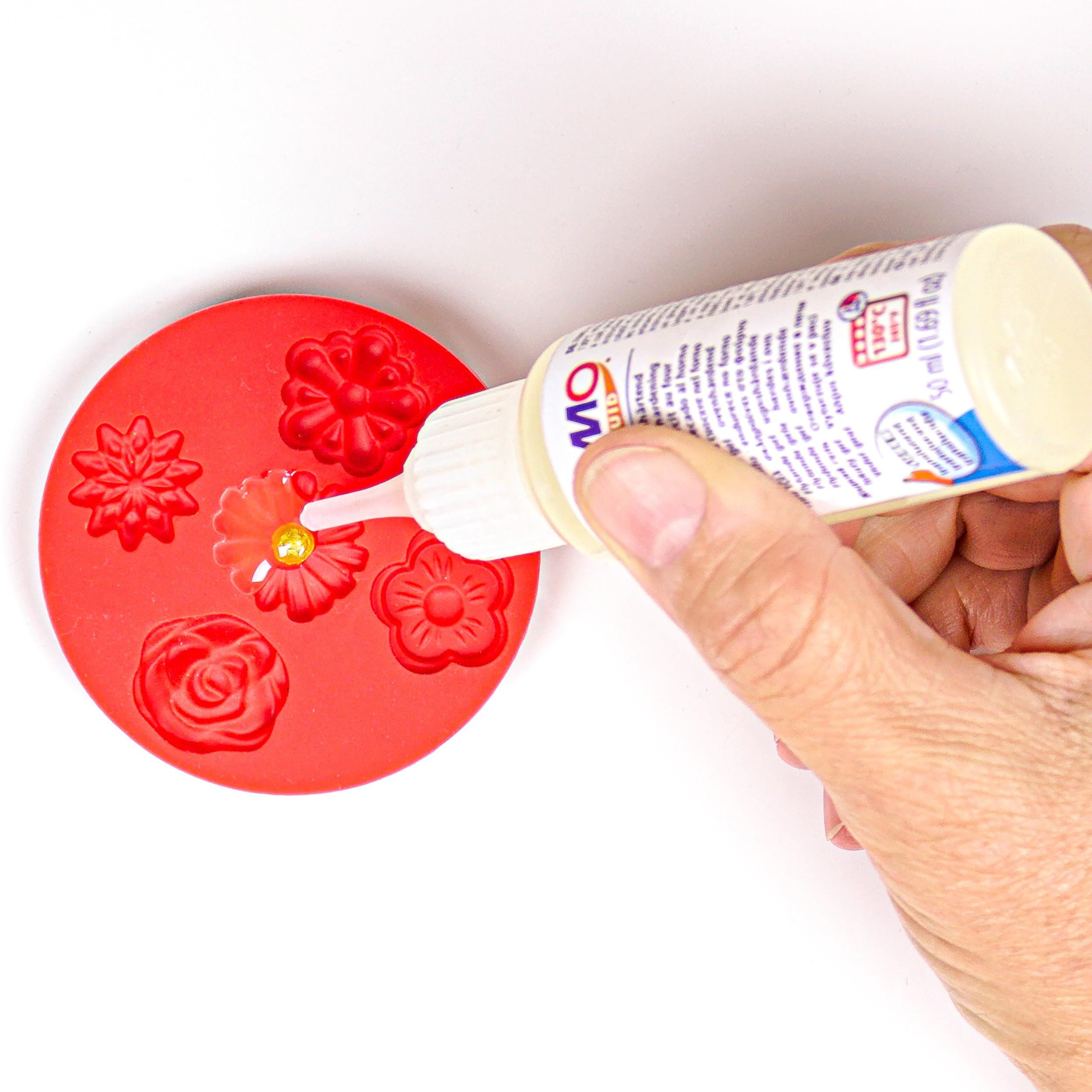 STAEDTLER FIMO Liquid Oven-Hardening Decorating Gel - Translucent, Flexible Finish | 50ml 5
