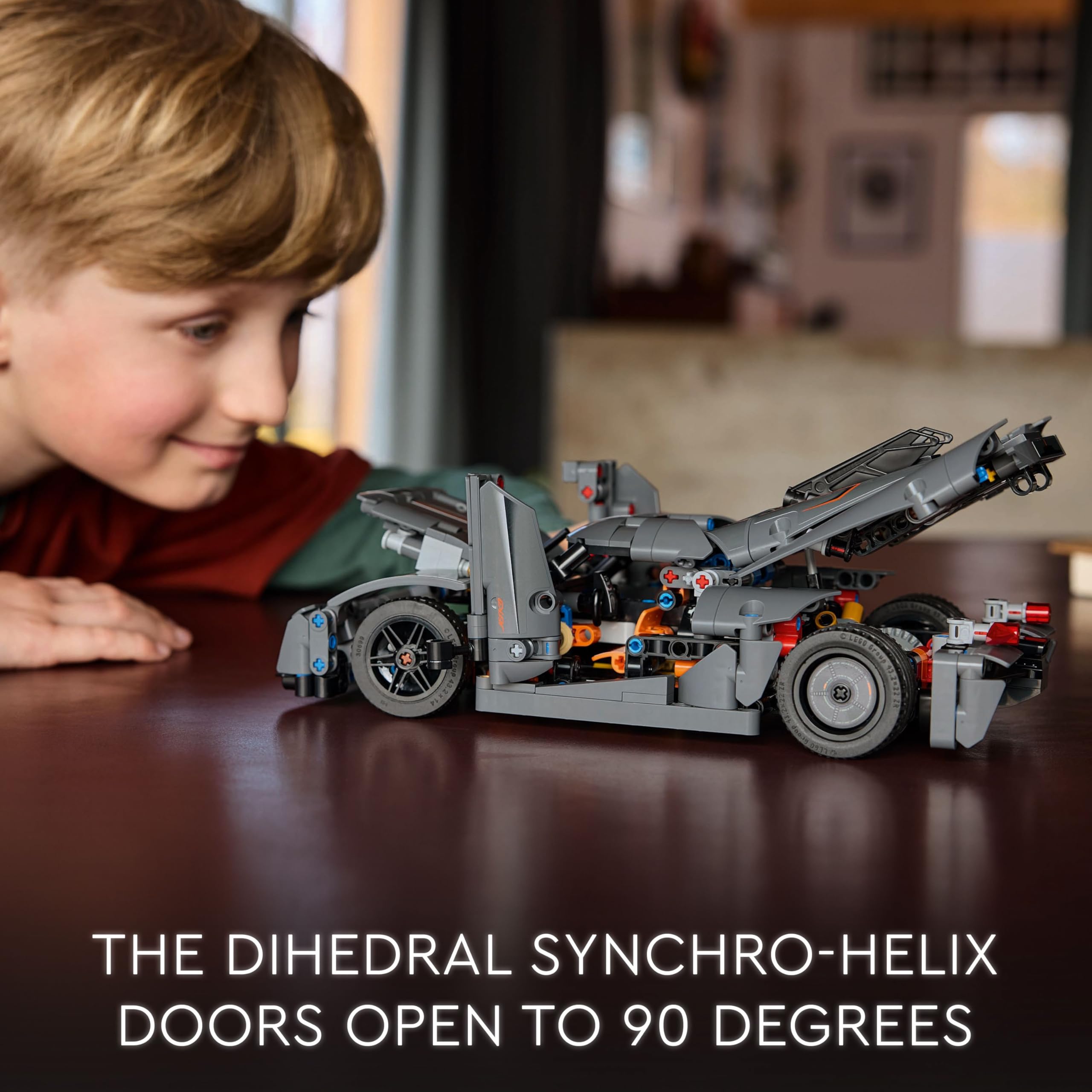 LEGO Technic Koenigsegg Jesko Absolut Grey Hypercar Building Set 42173 for Ages 10+ 5