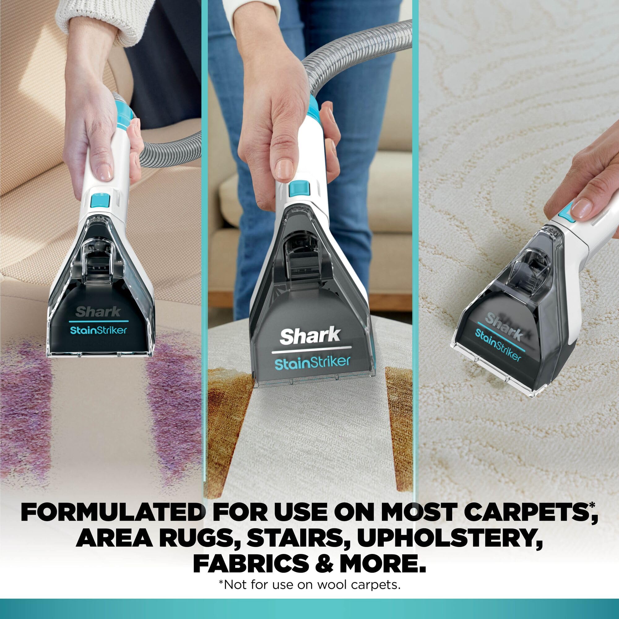 Shark StainStriker Cleaning Solution Bundle - Oxy Multiplier & Deep Clean Pro Formulas | 946ml 5